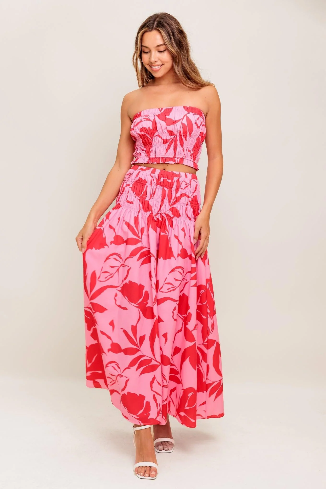 Anything I Want Woven Top and Skirt Set - Image 7