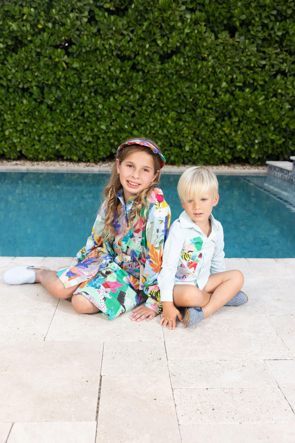 Aqua Tiger Dress - Image 5