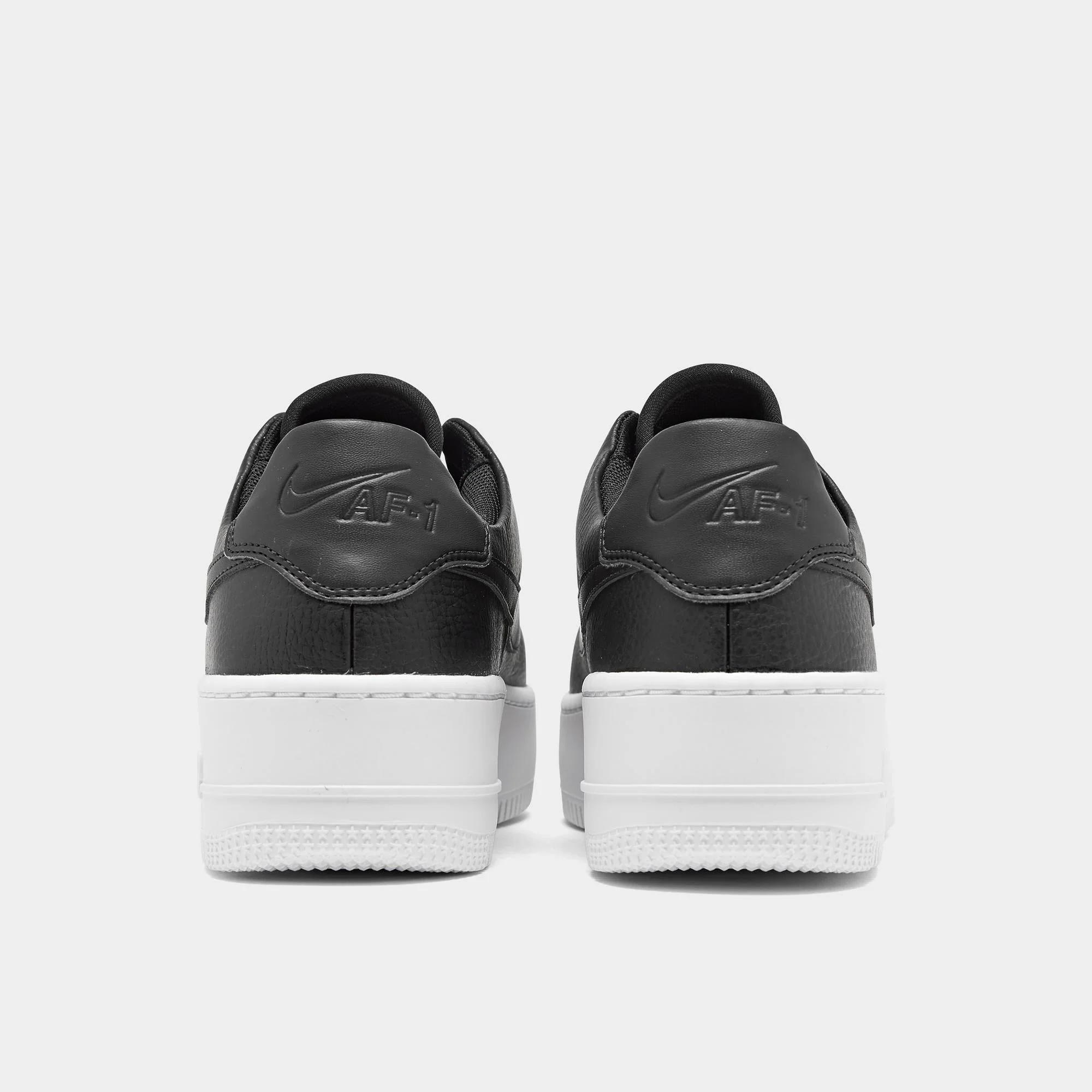 [ar5339-002] Womens Nike Air Force 1 Sage Low 'black White' - Image 4