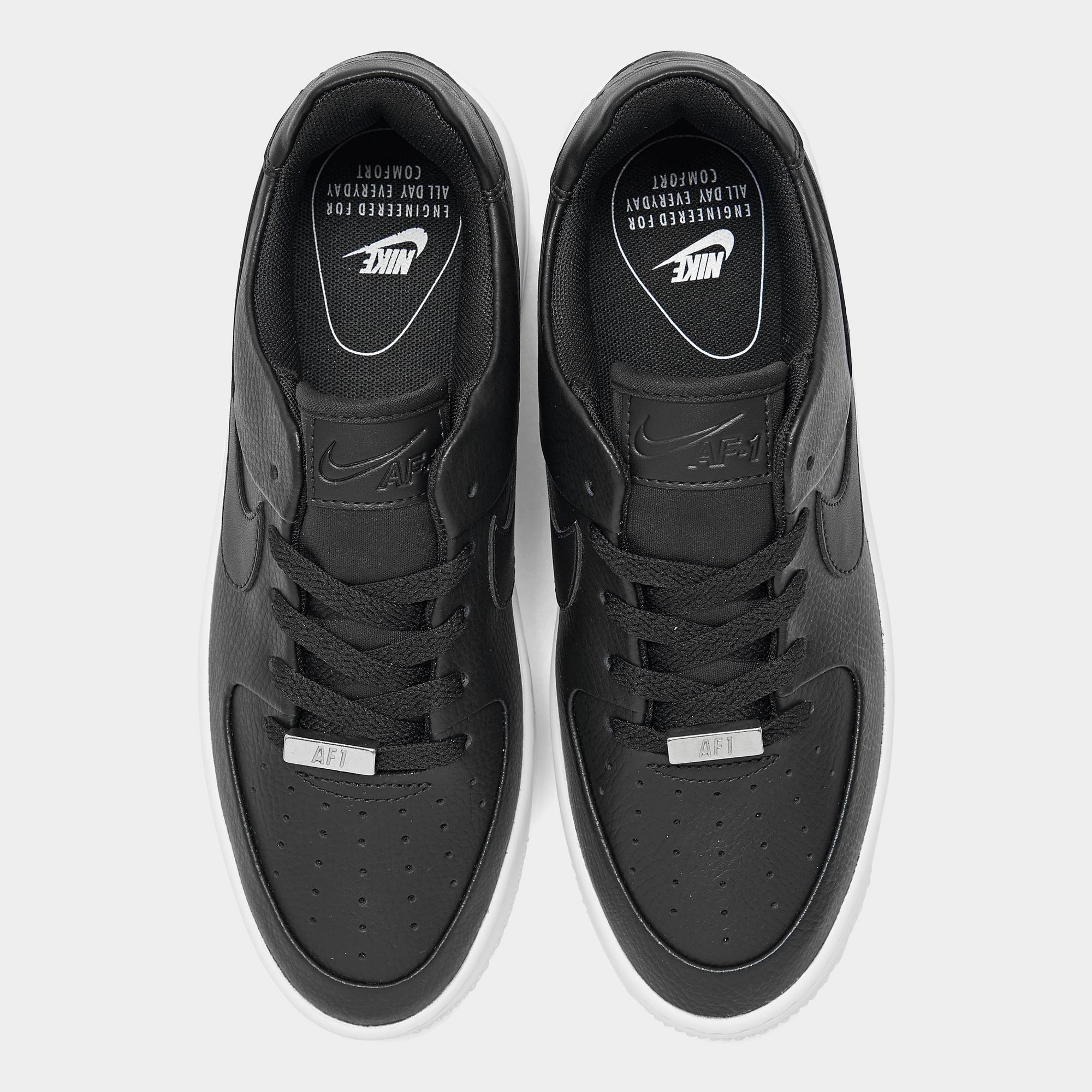 [ar5339-002] Womens Nike Air Force 1 Sage Low 'black White' - Image 5