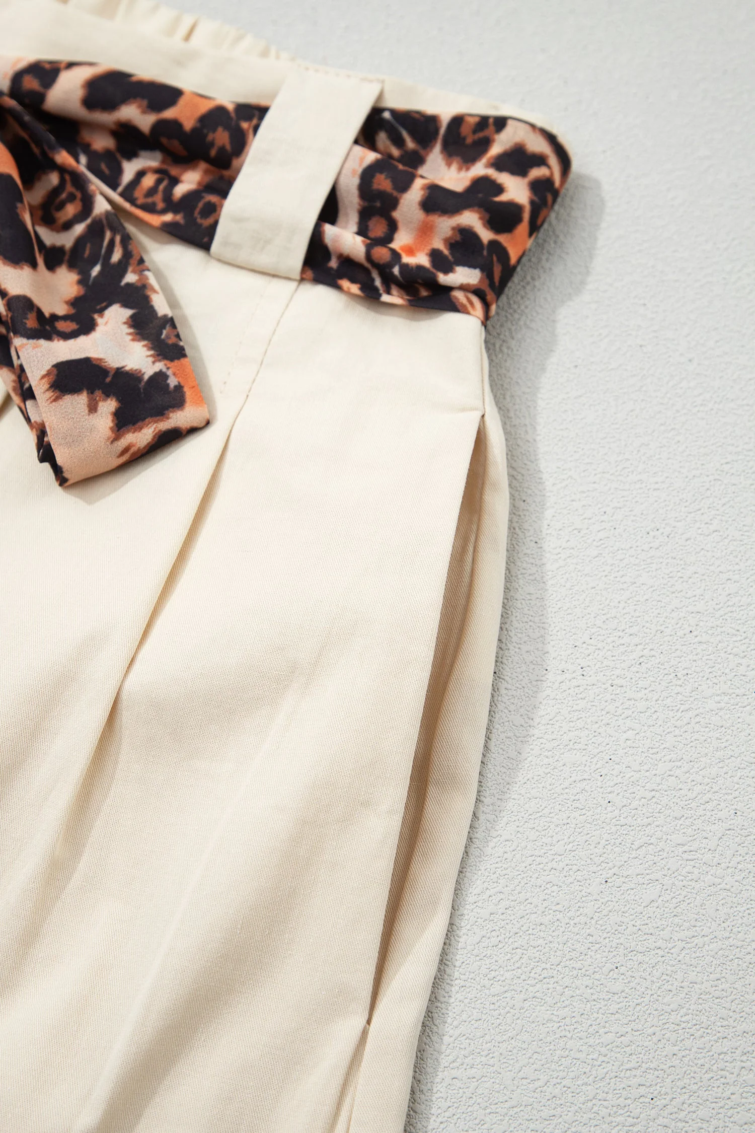 Threaded Pear Ariel Pleated Wide Leg Shorts - Image 11
