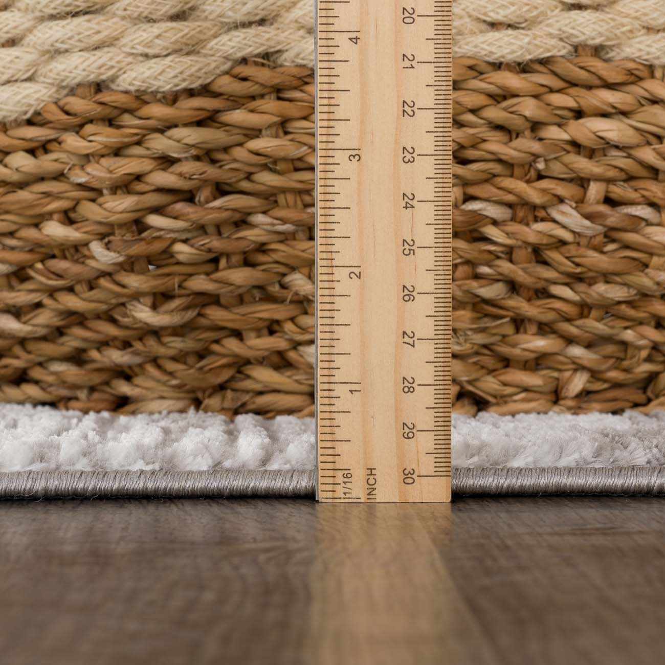 Arissa Broken-Striped Area Rug - Image 9