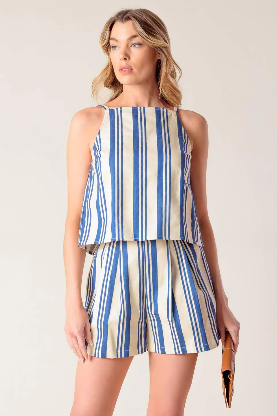 Around the World Woven Top and Short Set