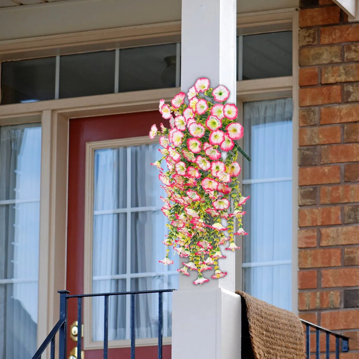 Artificial Morning Glory Hanging Vine - Image 33