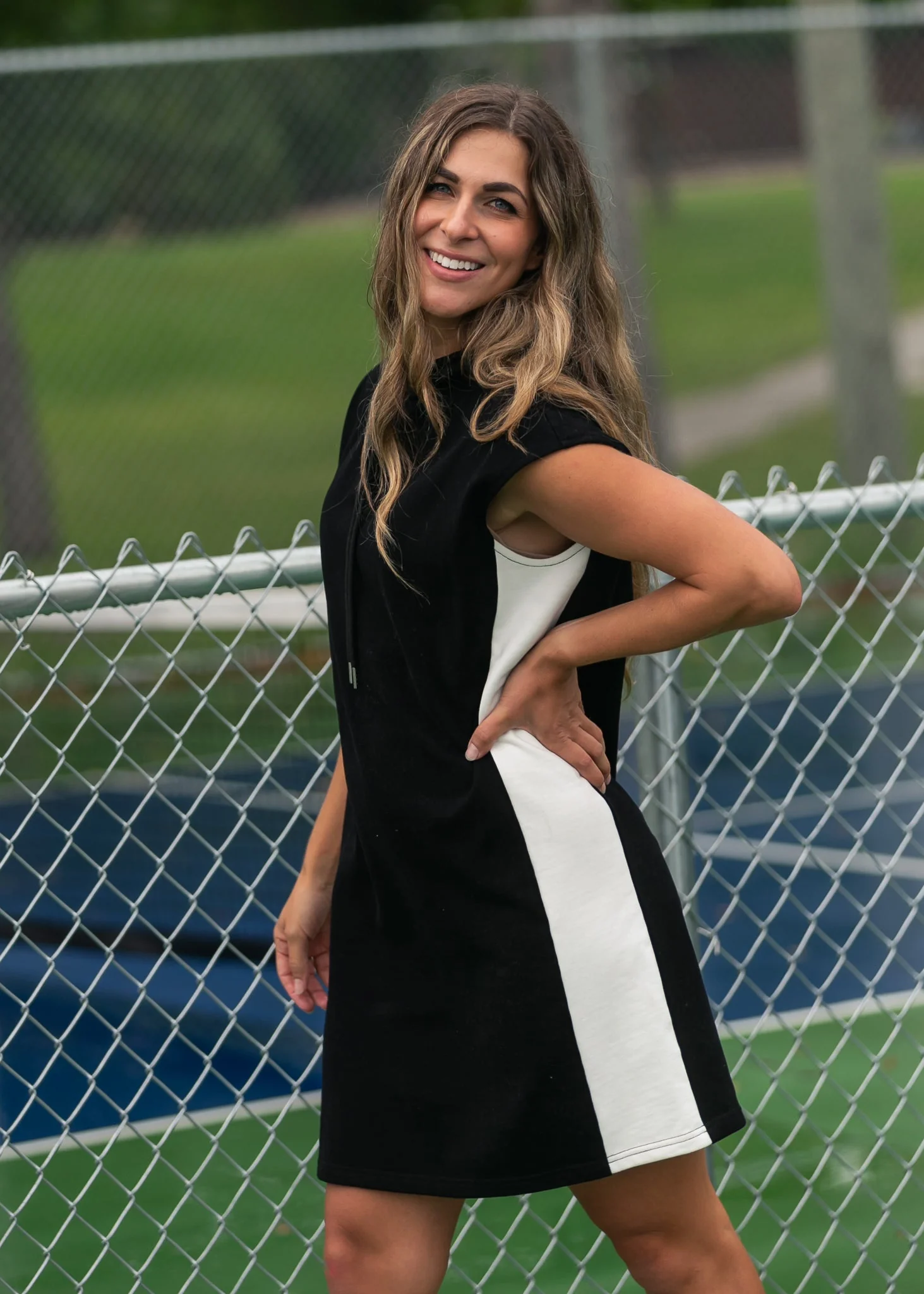 Asher Hooded Sweatshirt Dress - Image 18