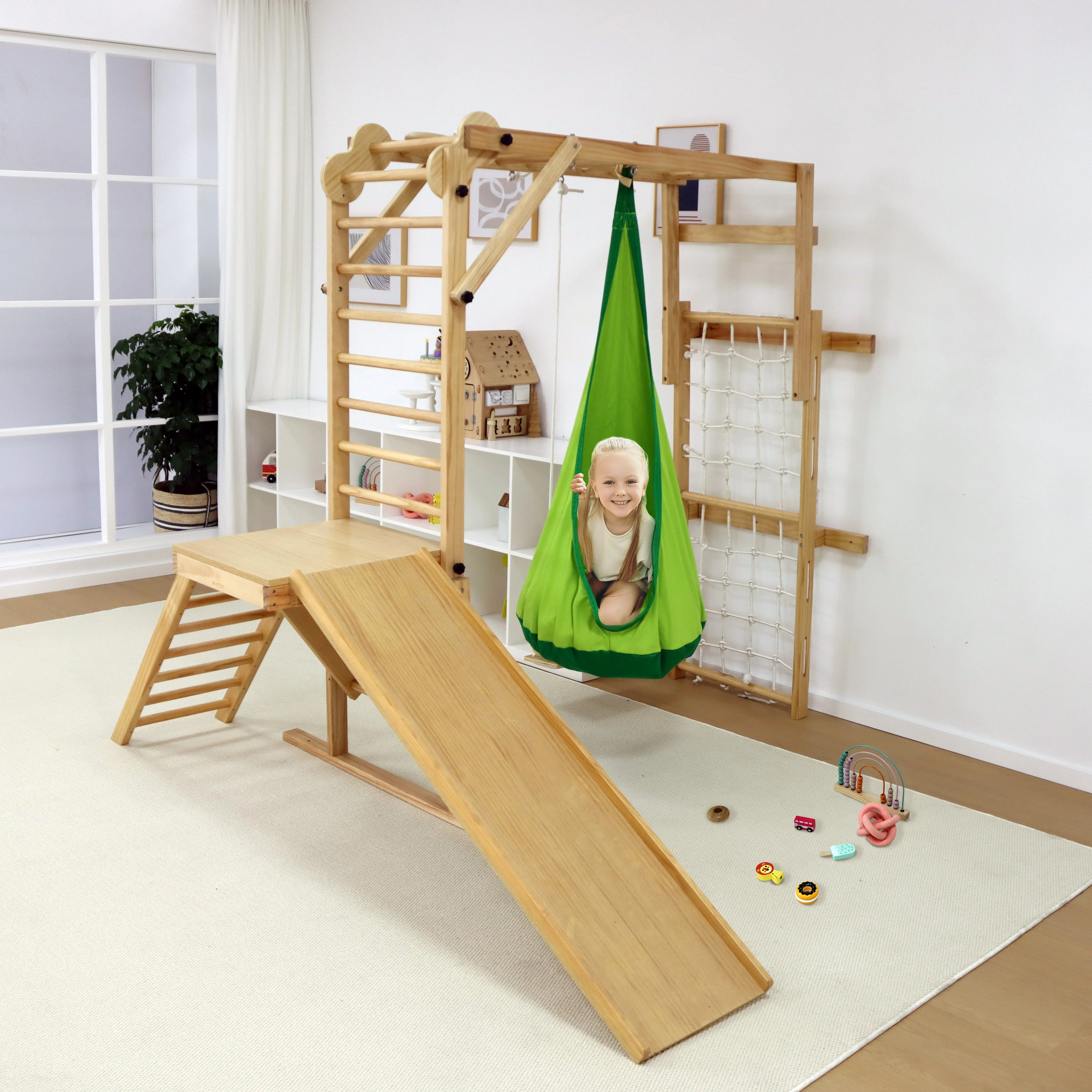 Avenlur Sensory Swing Hammock – Tear Drop Attachment for Grove, Walnut, Neem & Betula Indoor Climbers - Image 4