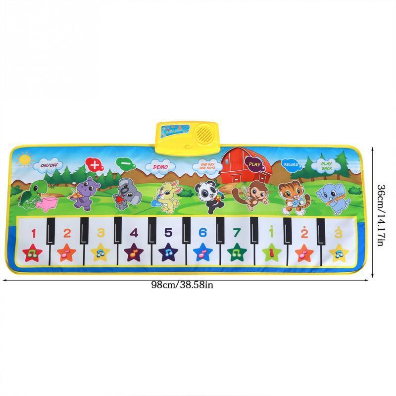 Baby Music Play Carpet Mat Children Kids Crawling Piano Carpet Educational Musical Toy For Kids - Image 5