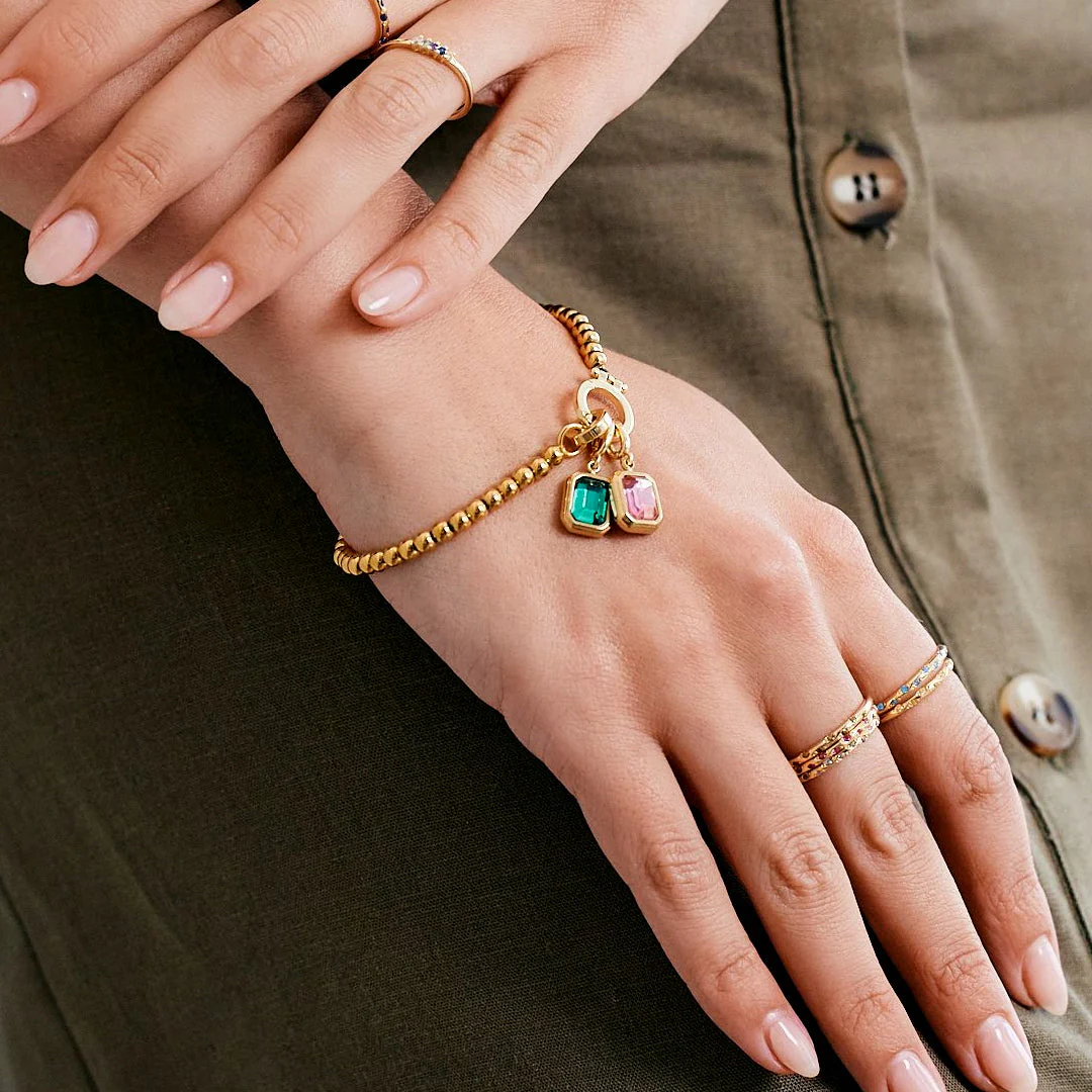 Mint & Lily Baguette Birthstone Charm - Image 17