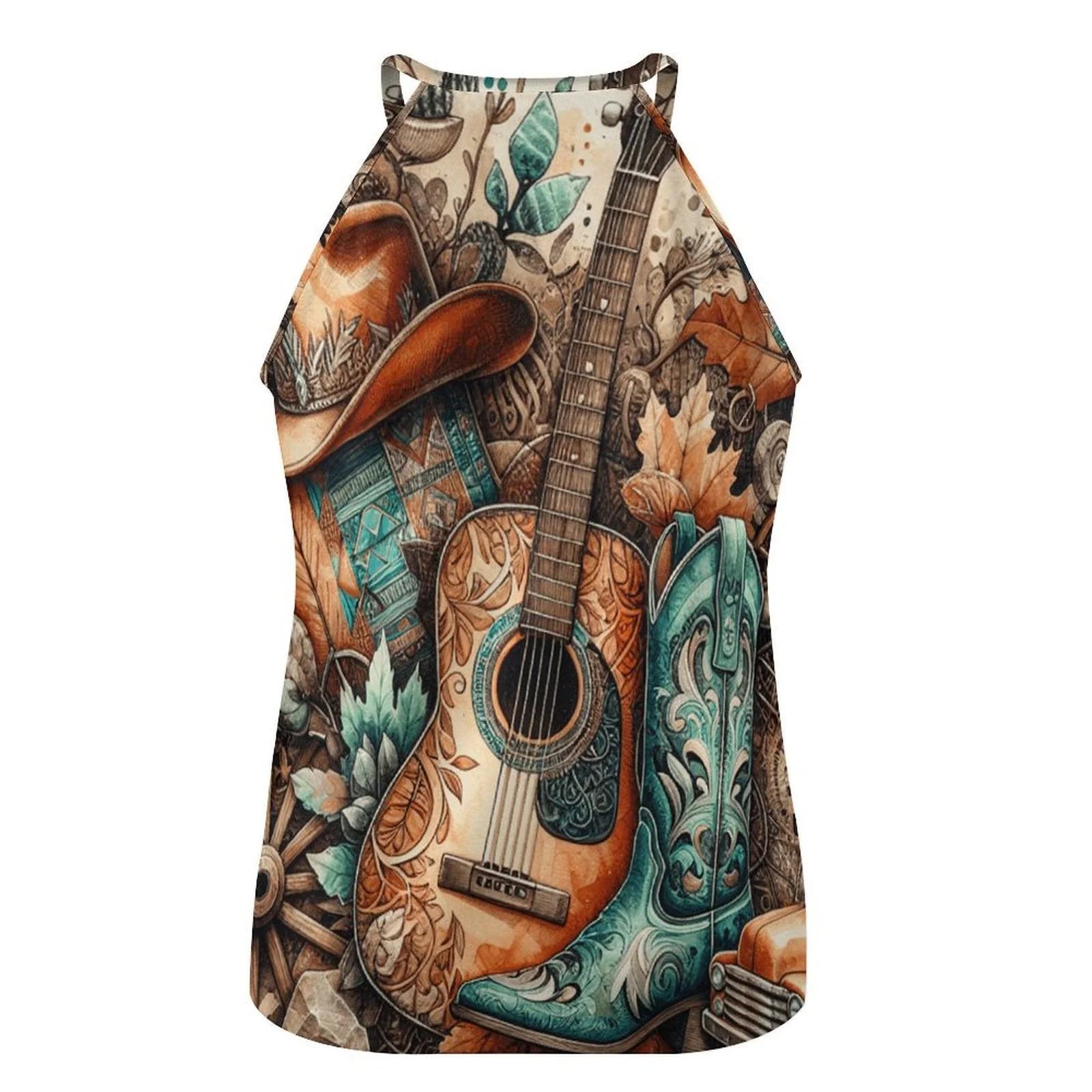 Baha Ranch Country Girl Tank Top - Image 4