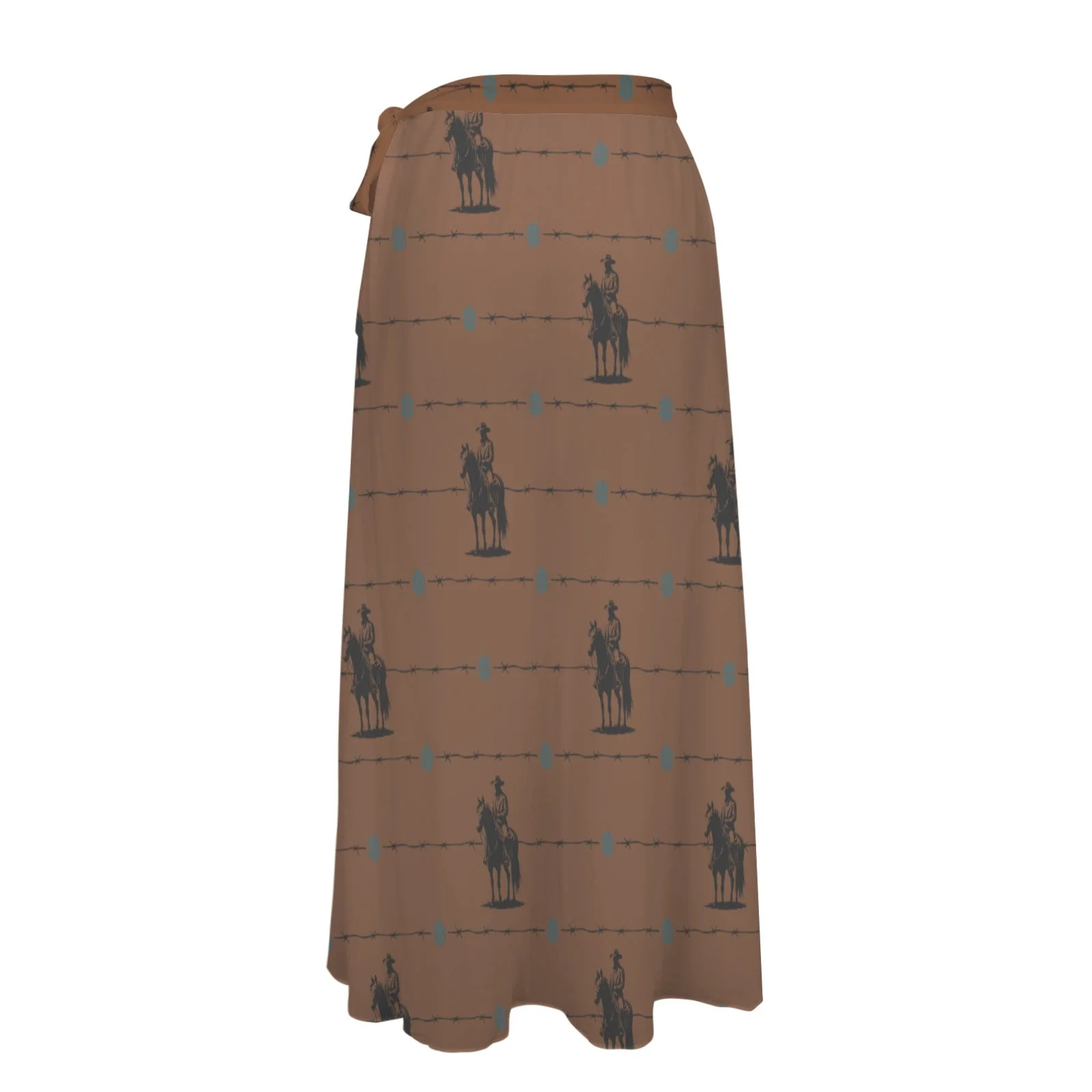 Baha Ranch Saddle Up Beach Coverup Skirt Swimwear Cover Up - Image 6