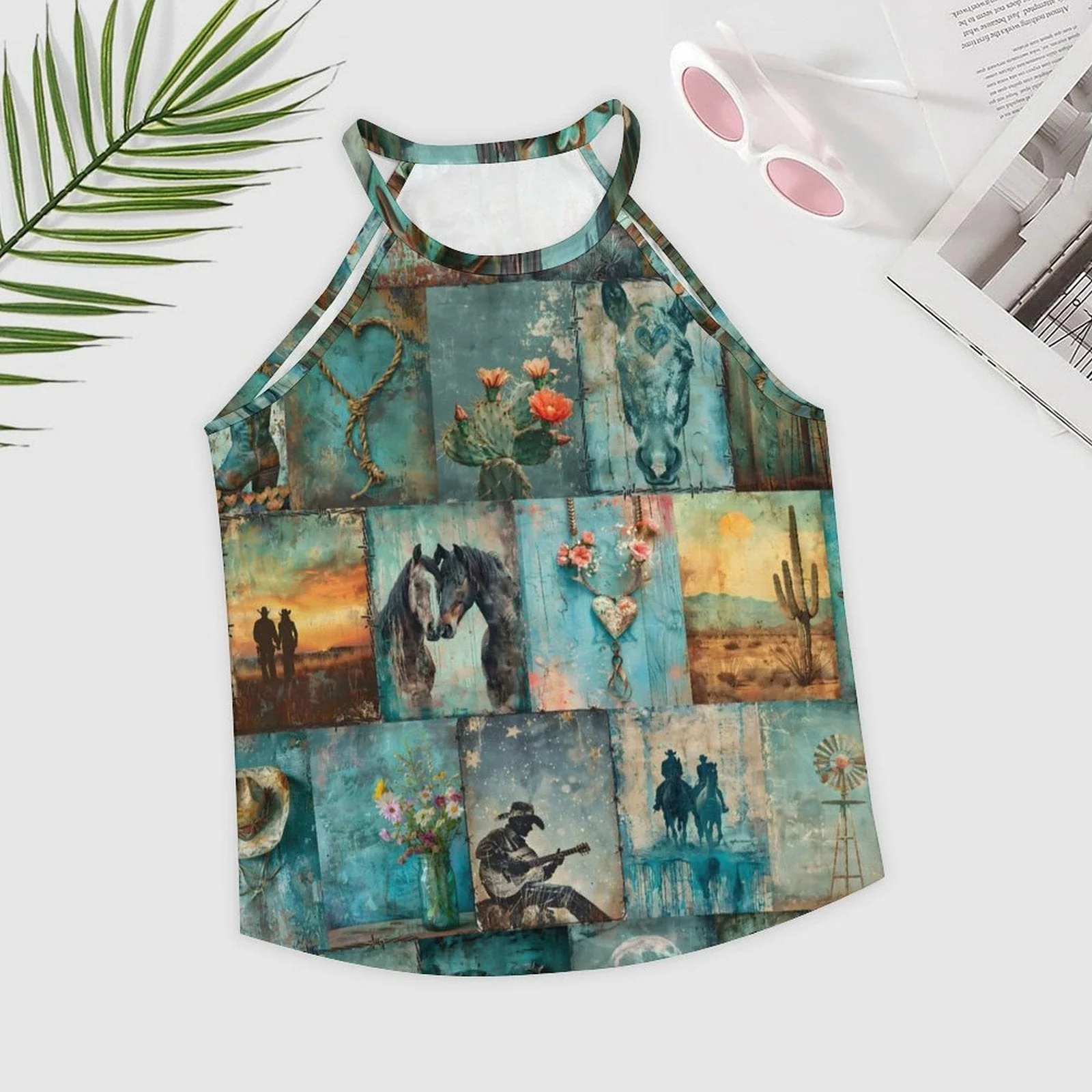 Baha Ranch Turquoise Dreams Tank Top - Image 2