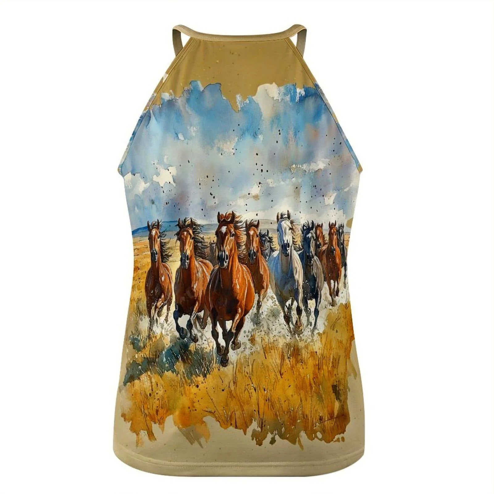 Baha Ranch Wild Horses Tank Top - Image 5