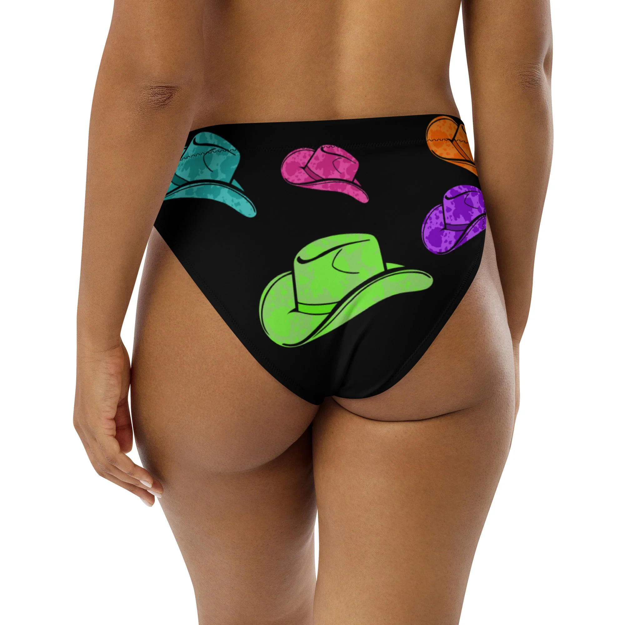 Baha Ranch Yeehaw All Neon Hat Bikini Bottom - Image 5