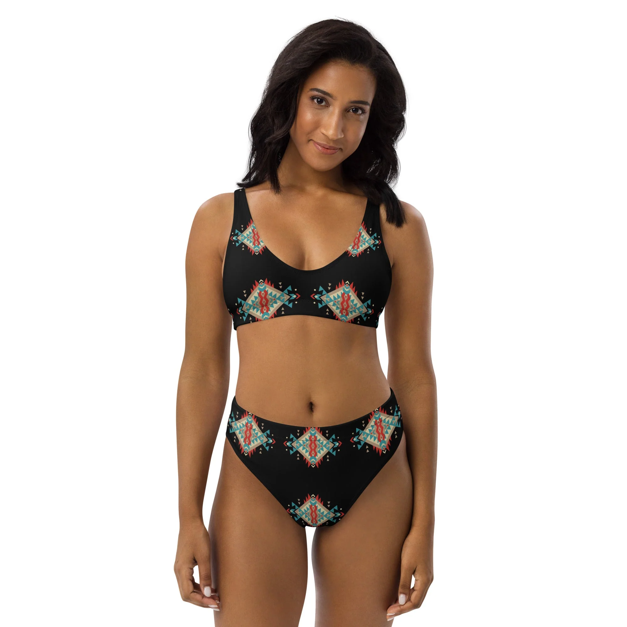 Baha Ranch Yeehaw Black Aztec Bikini - Image 6