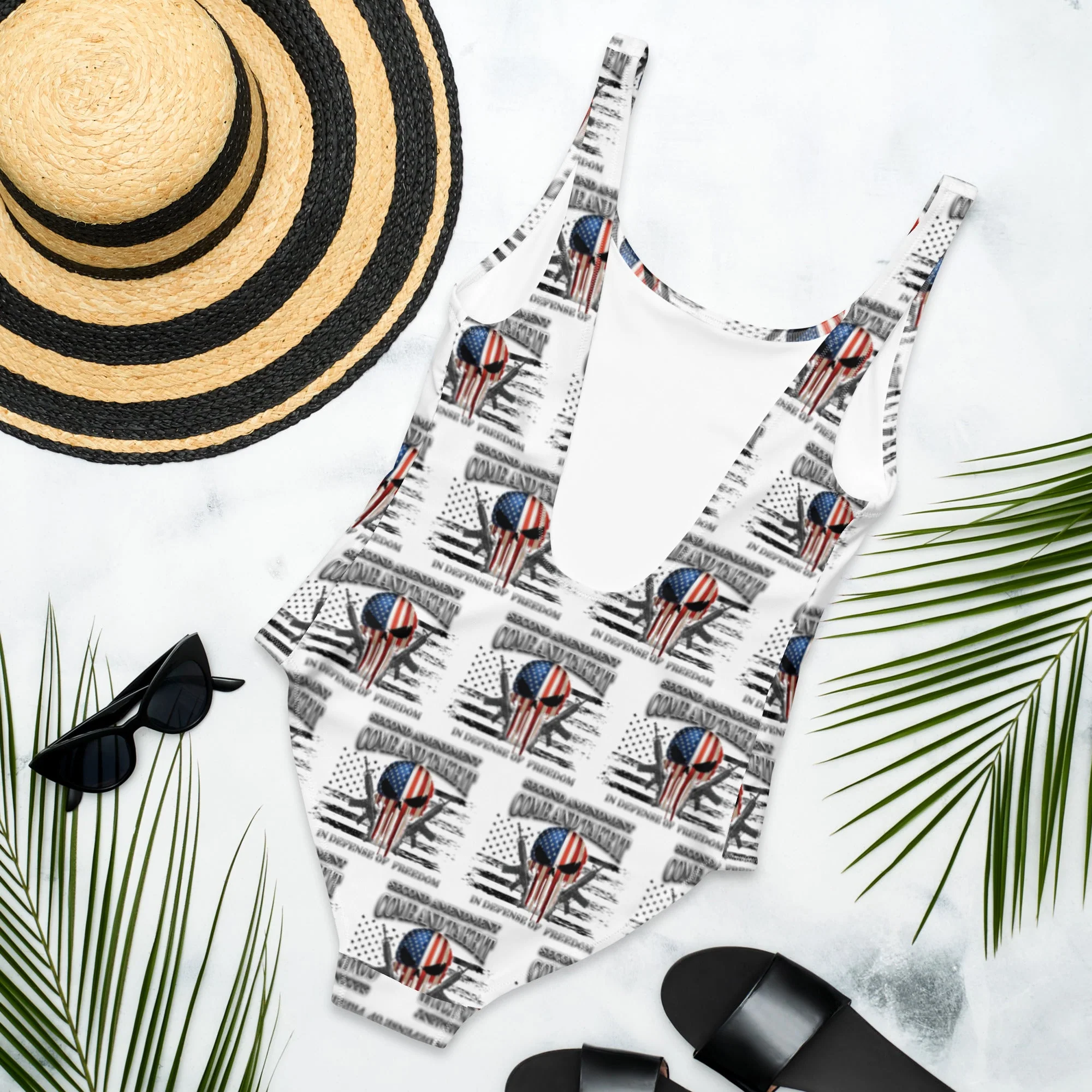 Baha Ranch Yeehaw Come & Take It One-Piece Swimsuit - Image 2