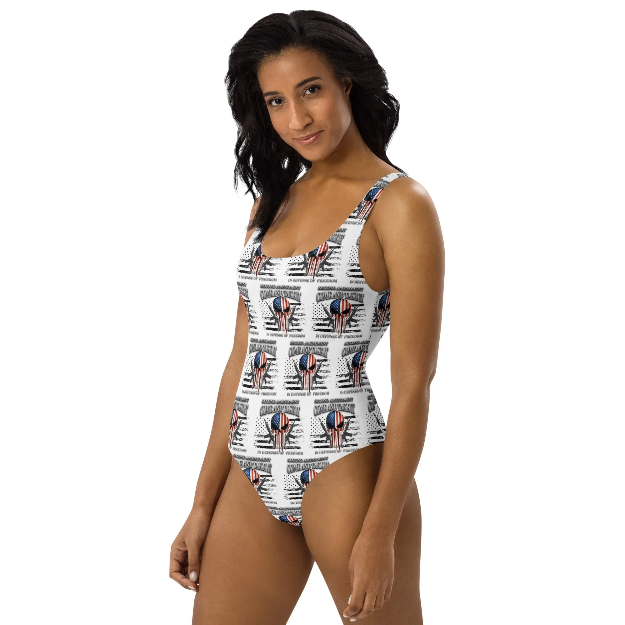 Baha Ranch Yeehaw Come & Take It One-Piece Swimsuit - Image 3
