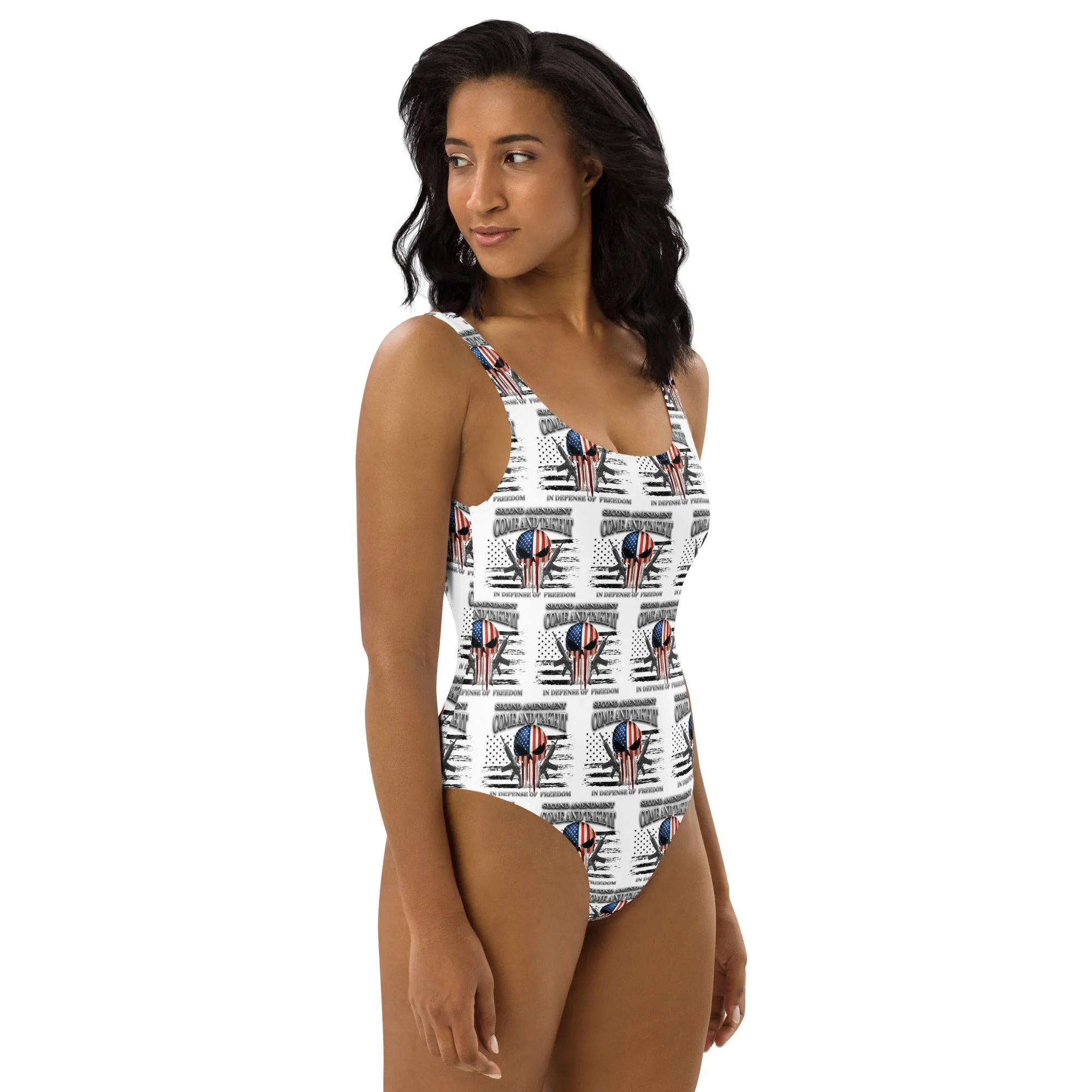 Baha Ranch Yeehaw Come & Take It One-Piece Swimsuit - Image 6