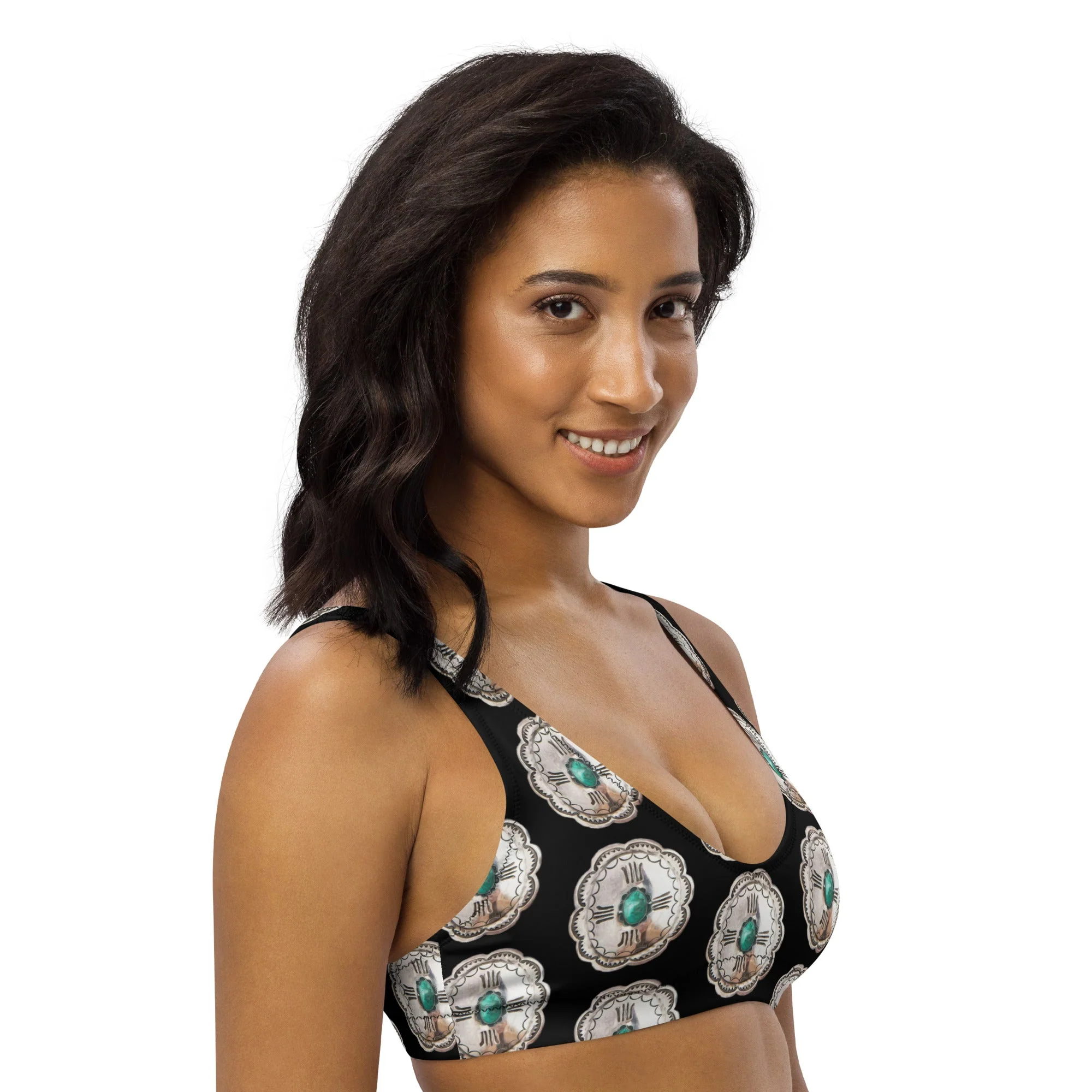 Baha Ranch Yeehaw Concho Crazy Bikini Top - Image 6