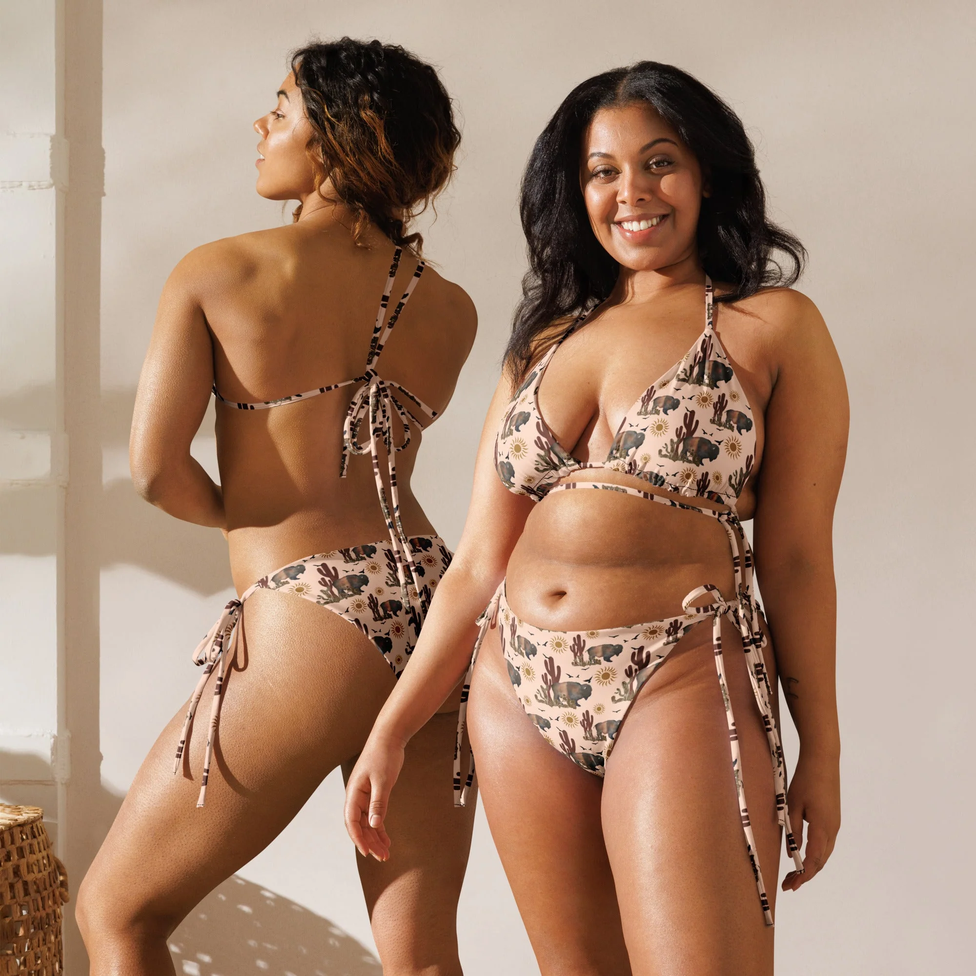 Baha Ranch Yeehaw Desert Bison String Bikini - Image 3