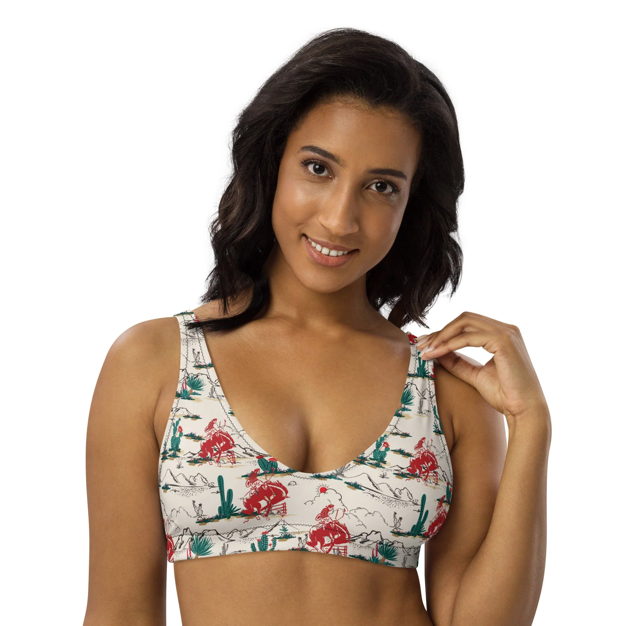 Baha Ranch Yeehaw Desert Rodeo Bikini Top - Image 4