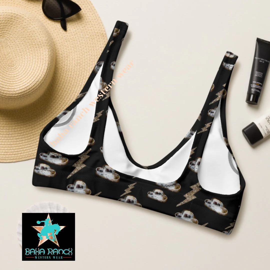 Baha Ranch Yeehaw Disco Cowgirl Bikini Top - Image 2