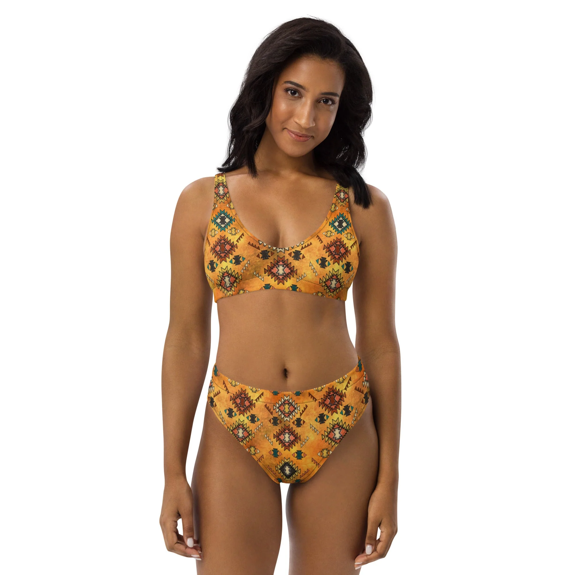 Baha Ranch Yeehaw Golden Aztec Bikini - Image 5
