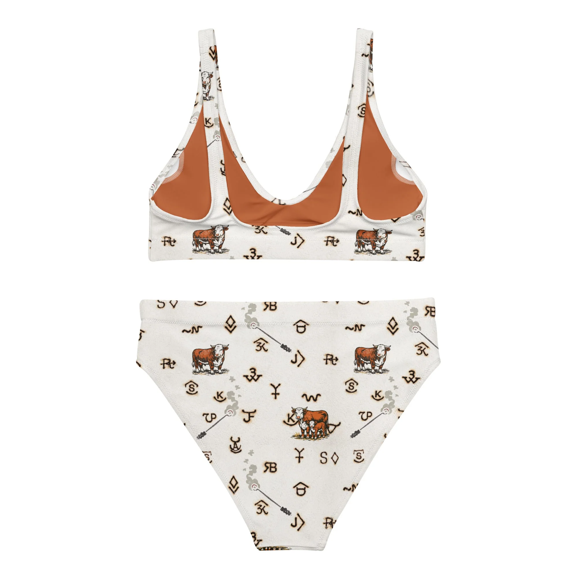 Baha Ranch Yeehaw Hereford Brands Bikini - Image 3