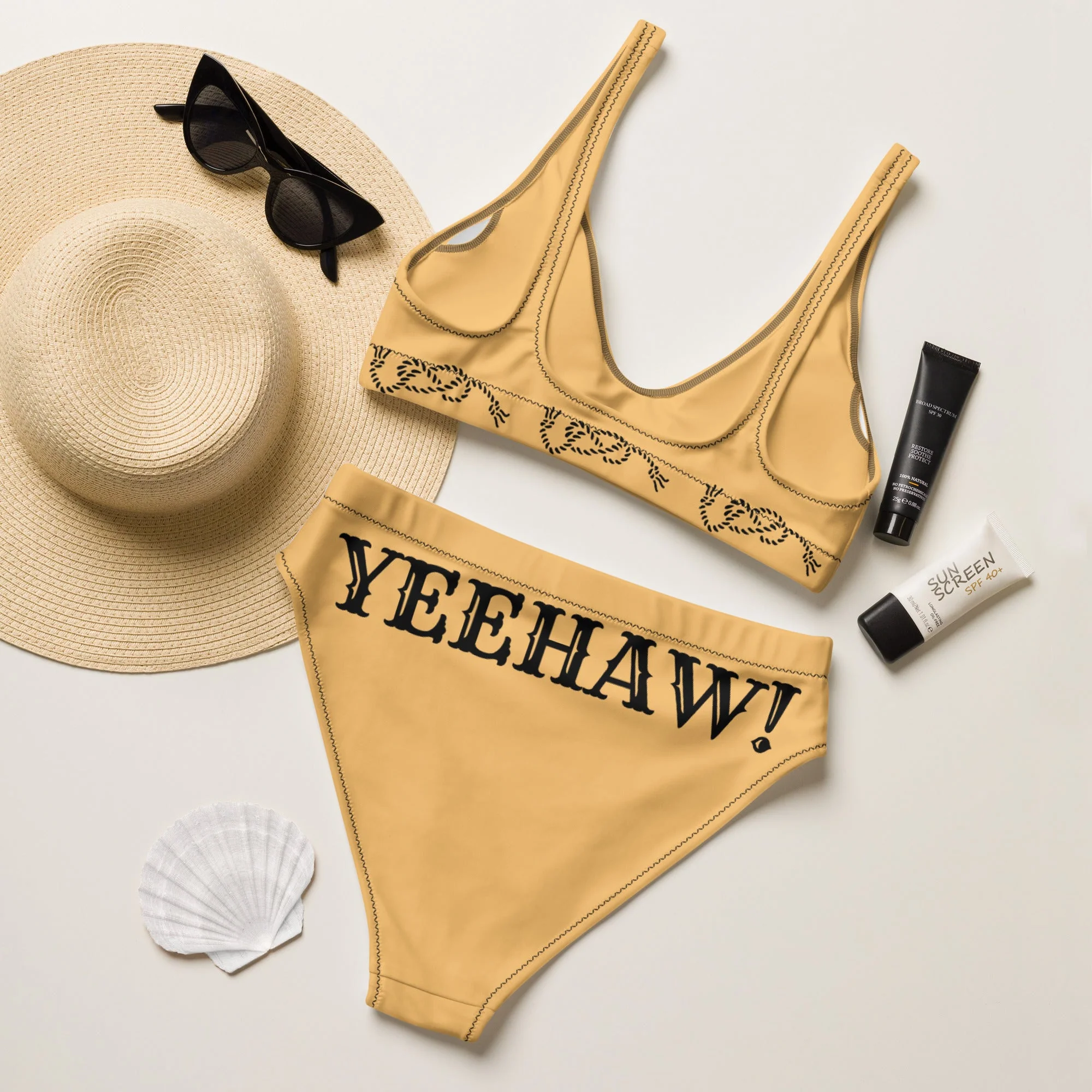 Baha Ranch Yeehaw Let's Be Cowgirls Bikini - Image 3