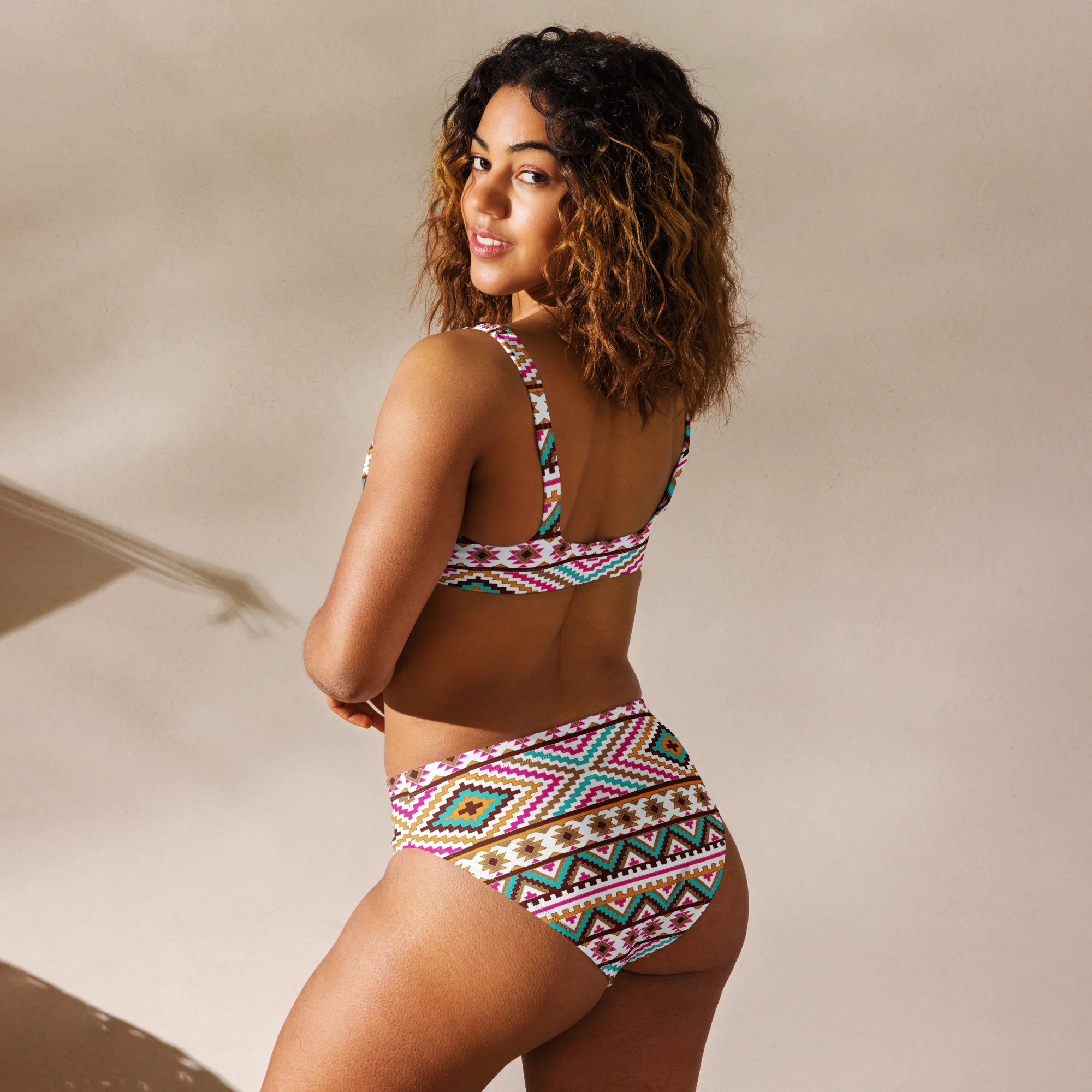 Baha Ranch Yeehaw Multi Aztec Bikini - Image 5