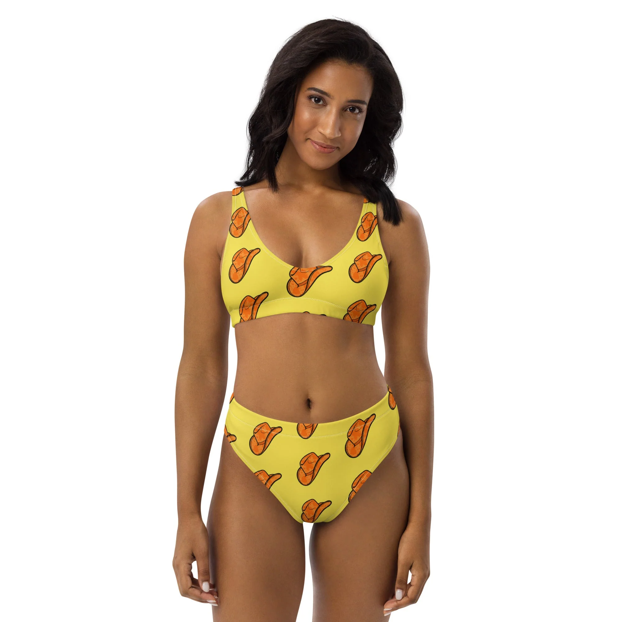 Baha Ranch Yeehaw Orange Hat Bikini - Image 7
