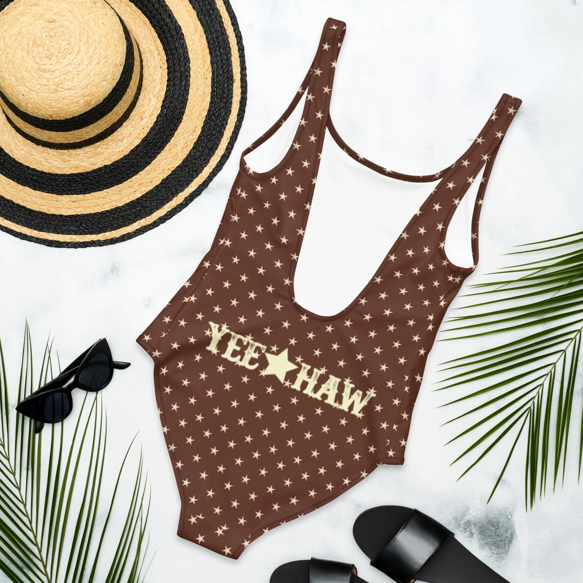 Baha Ranch Yeehaw Rodeo Stars One-Piece Swim Suit - Image 2