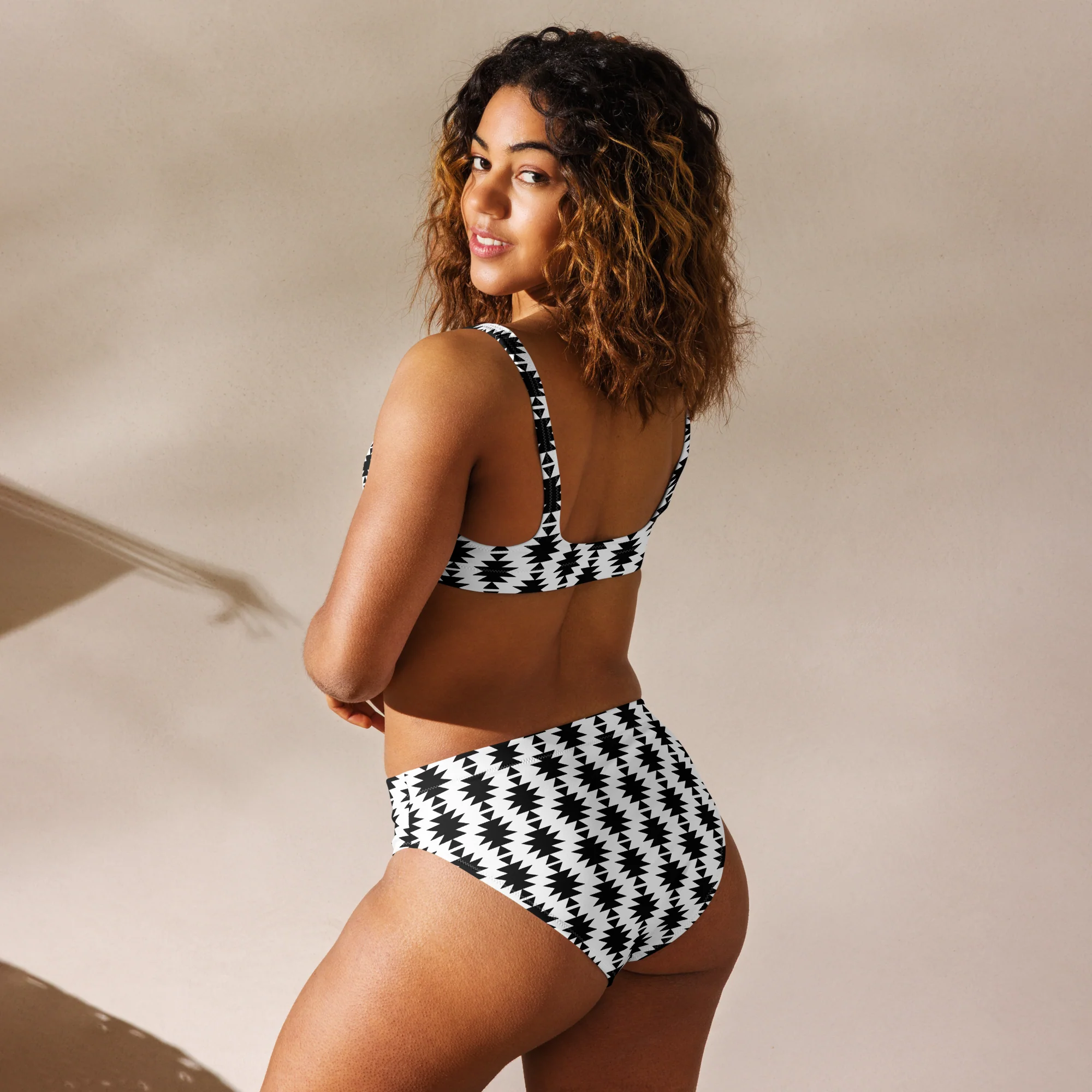 Baha Ranch Yeehaw White Aztec Bikini - Image 5
