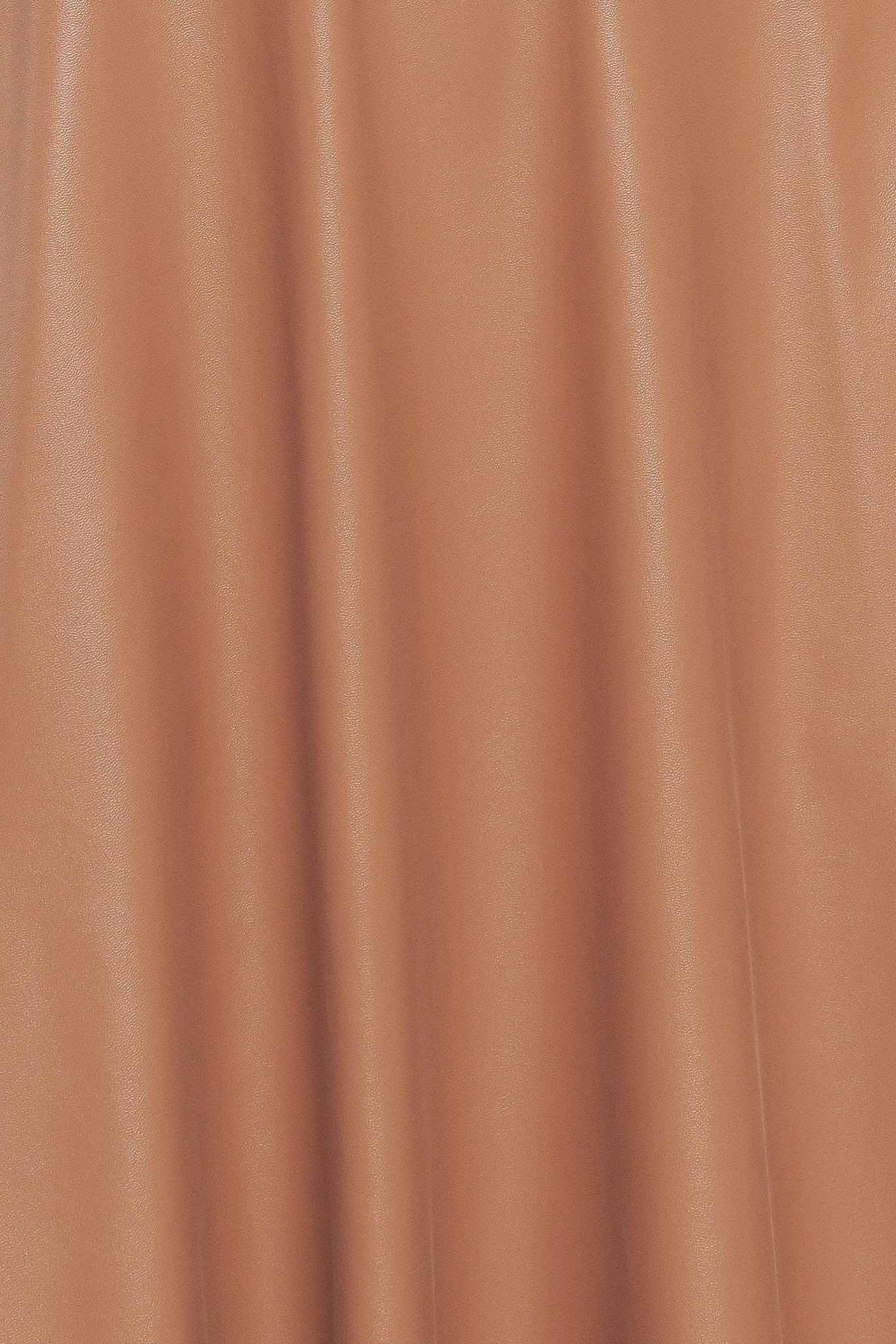 Bare Sophistique Faux Leather Midi Dress - Image 8