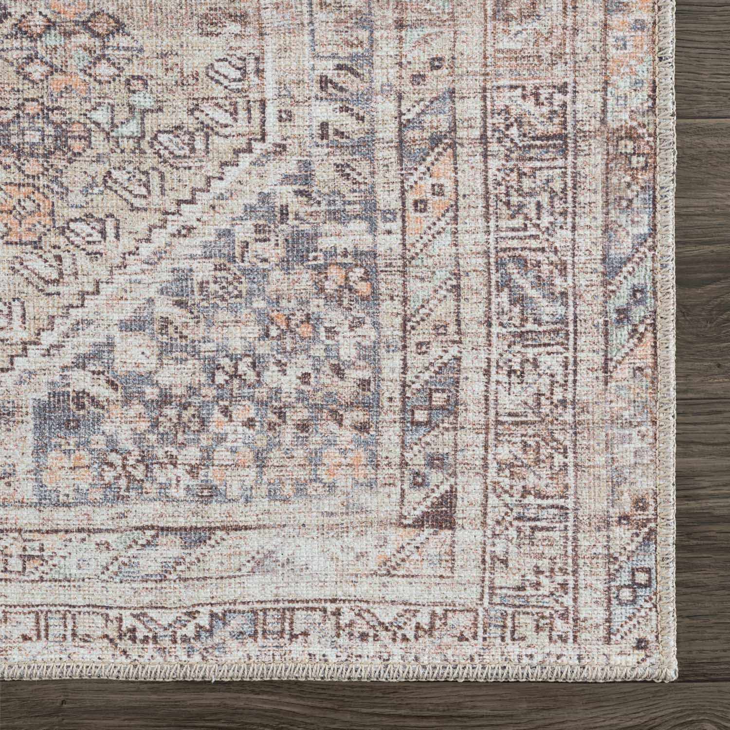 Barny Tan Washable Area Rug - Image 10