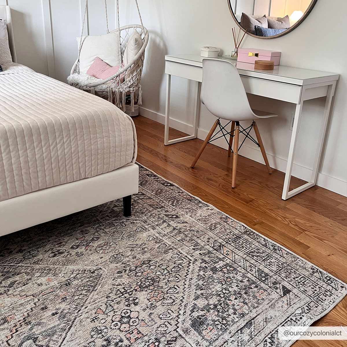 Barny Tan Washable Area Rug - Image 5