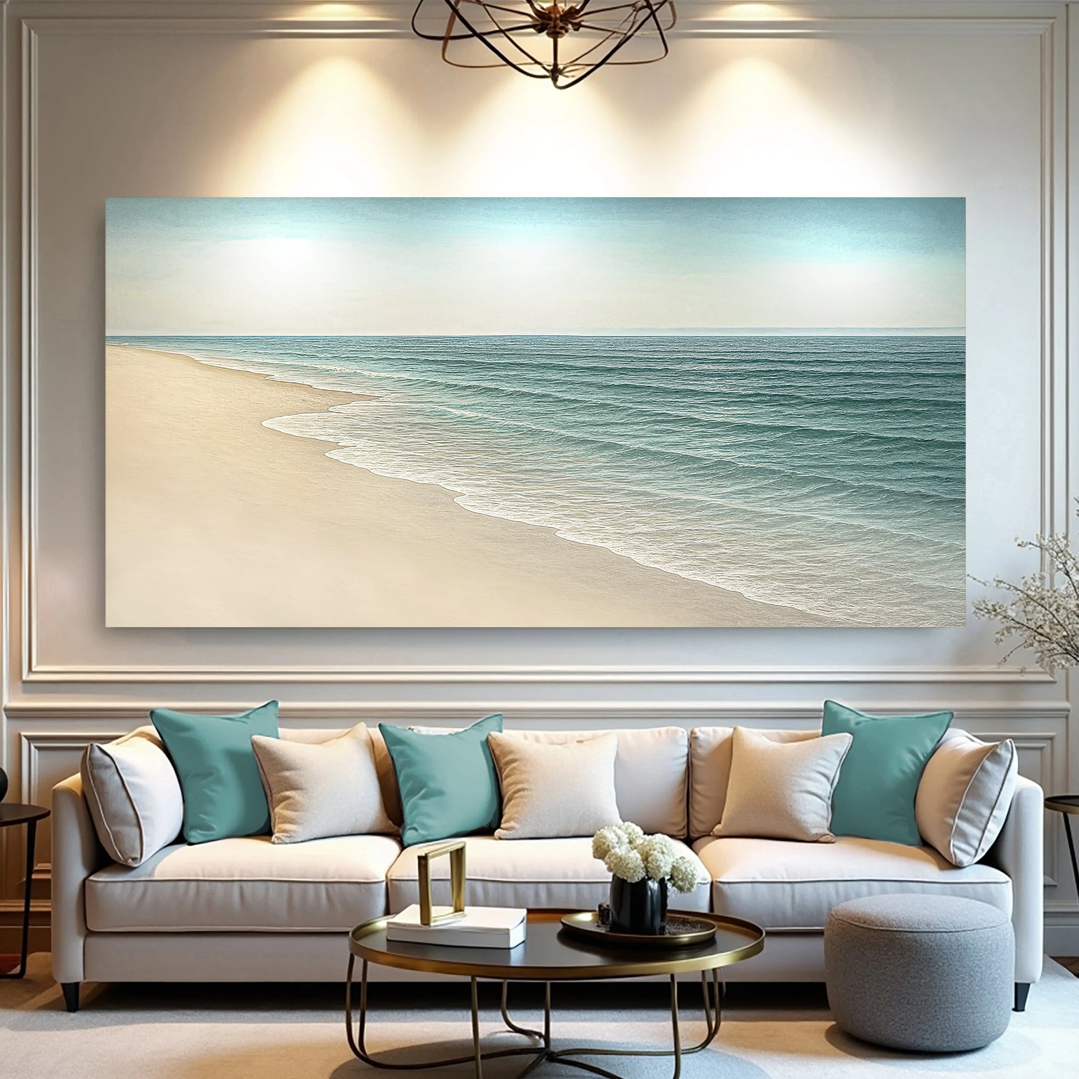 Beach Shoreline Coastal Wall Art II - Image 2