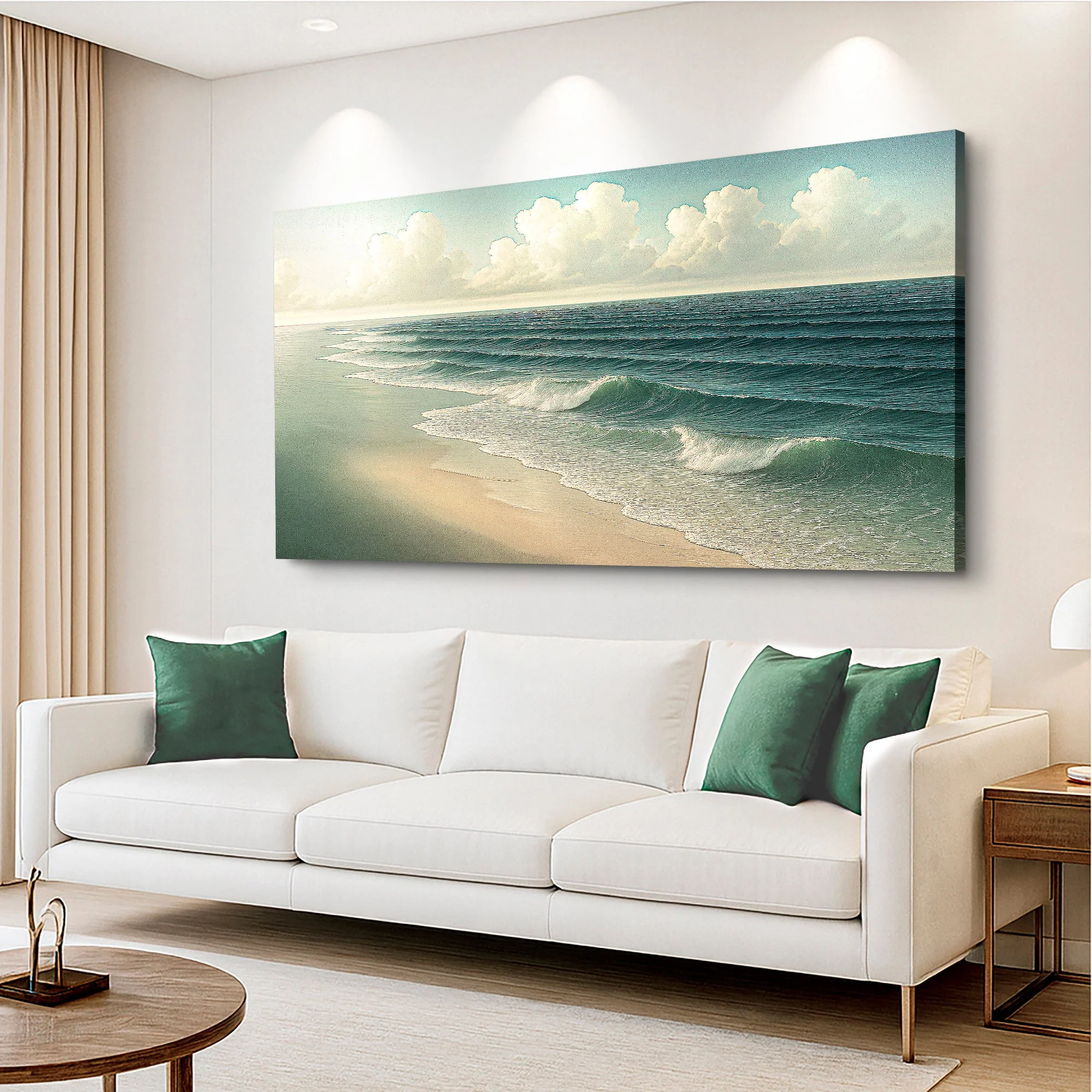 Beach Shoreline Coastal Wall Art VI - Image 5