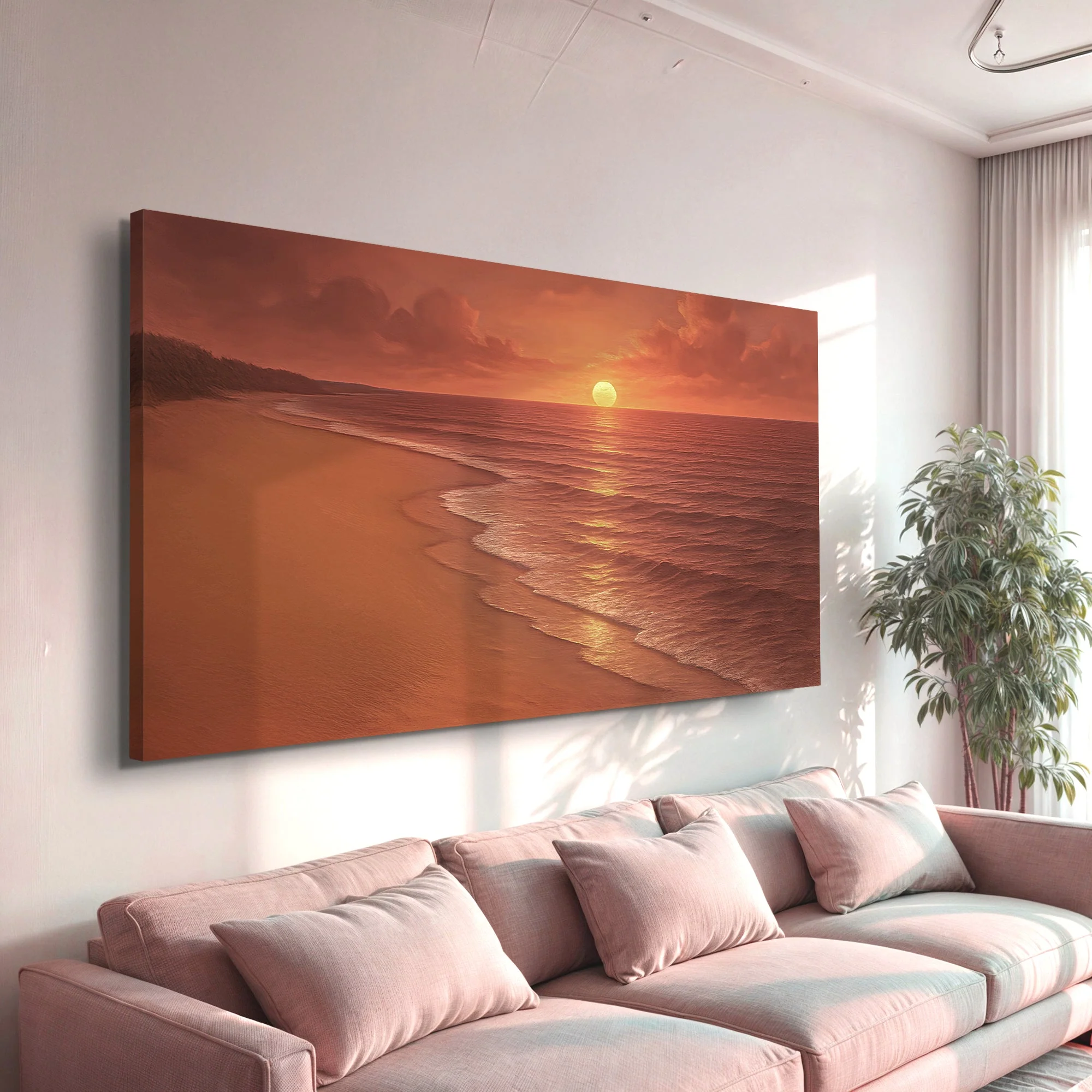Beach Shoreline Coastal Wall Art VII - Image 2
