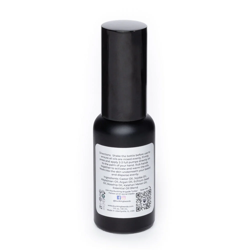 Beard Oil for Sensitive Skin – Hydrating, Softening, Allergen-Free & Vegan - Image 4