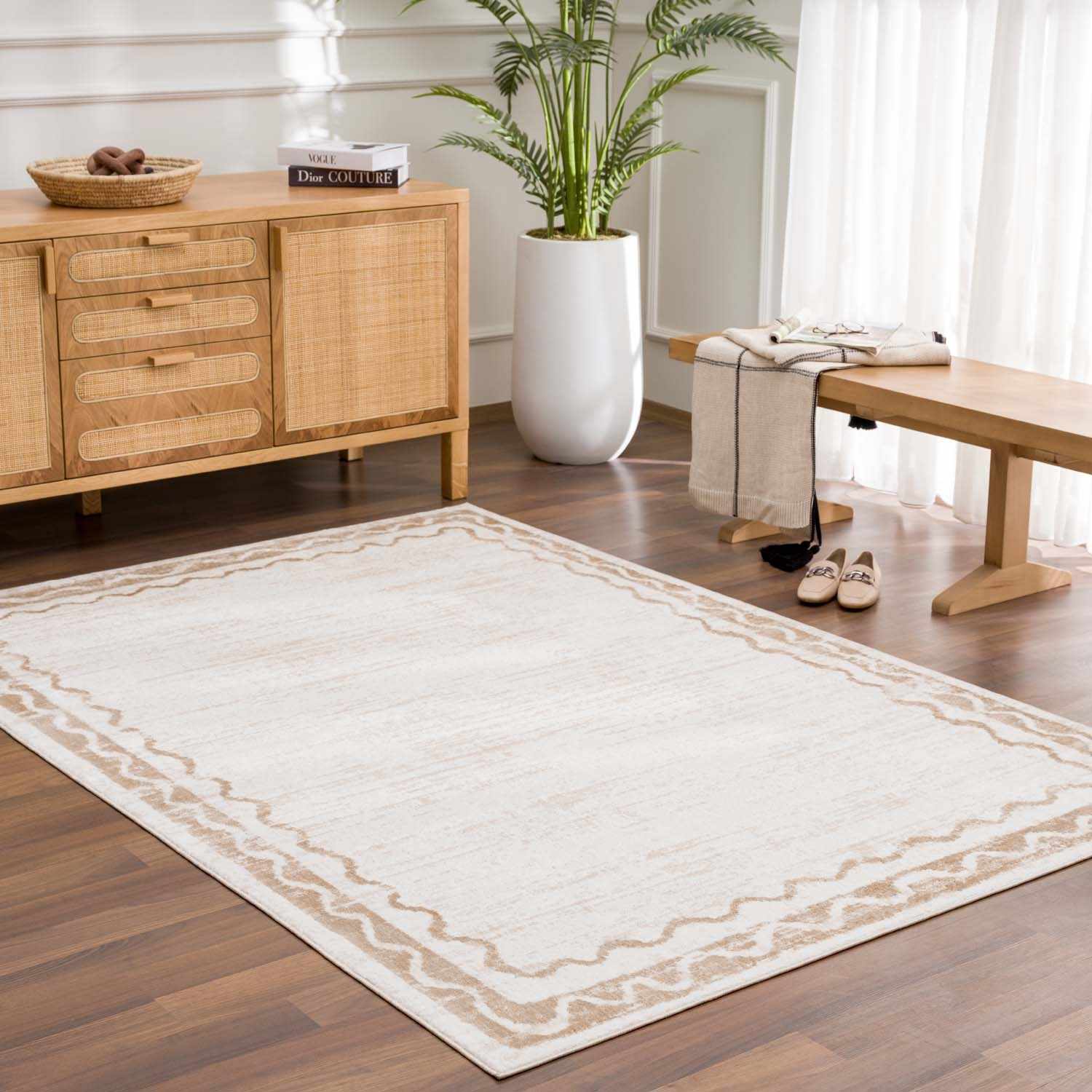 Beatus Washable Area Rug - Image 3