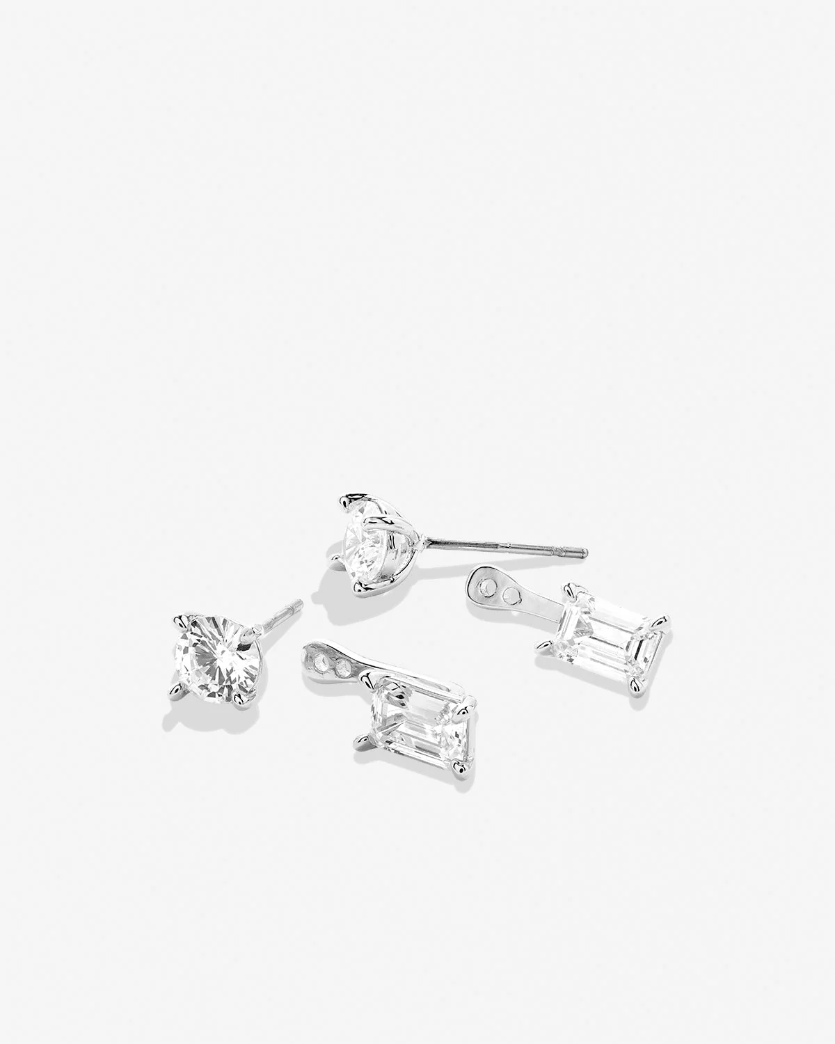 Beautifully Broken Emerald Cut Ear Jackets - Image 8