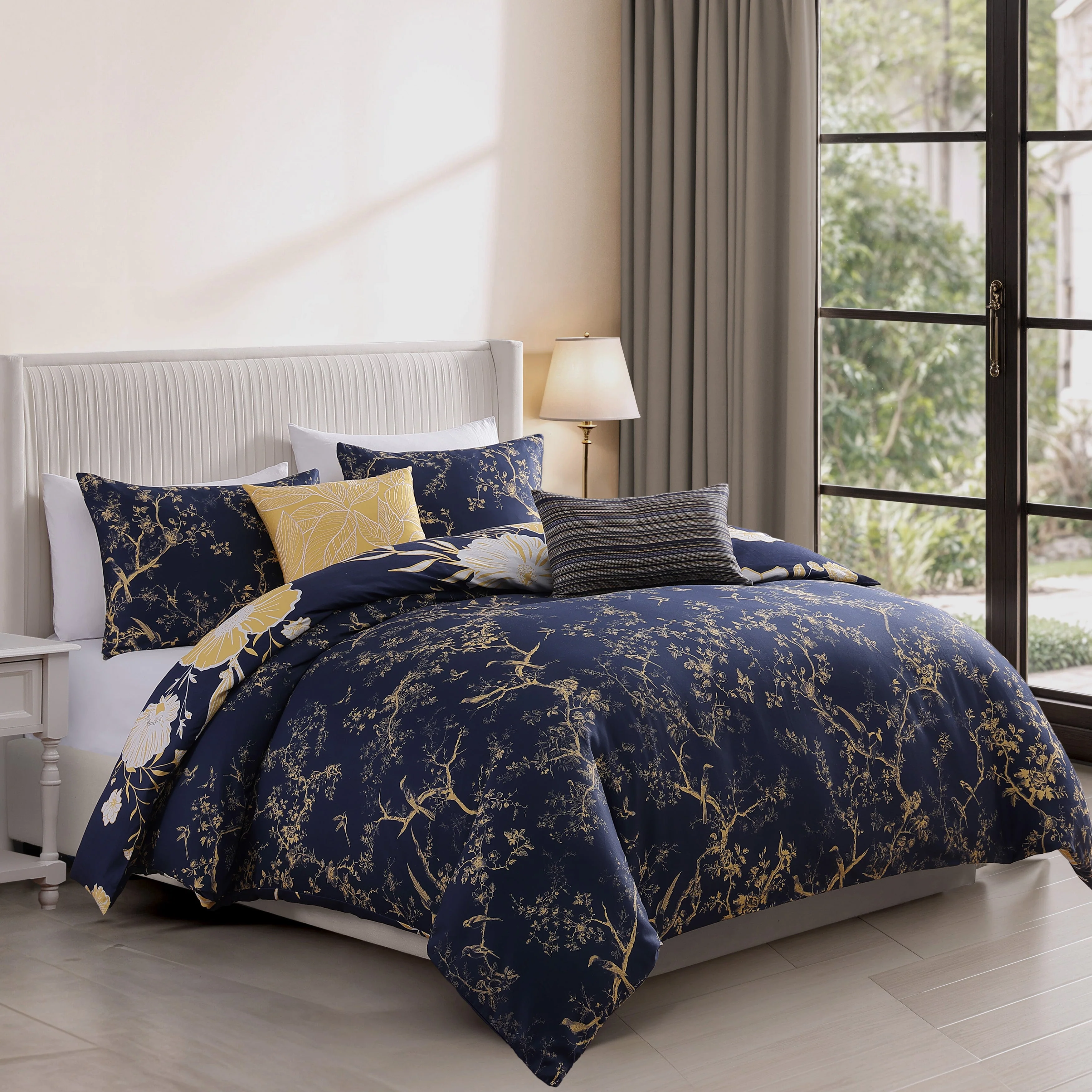 Bebejan Sunglow 5 Piece Reversible Comforter Set - Image 13