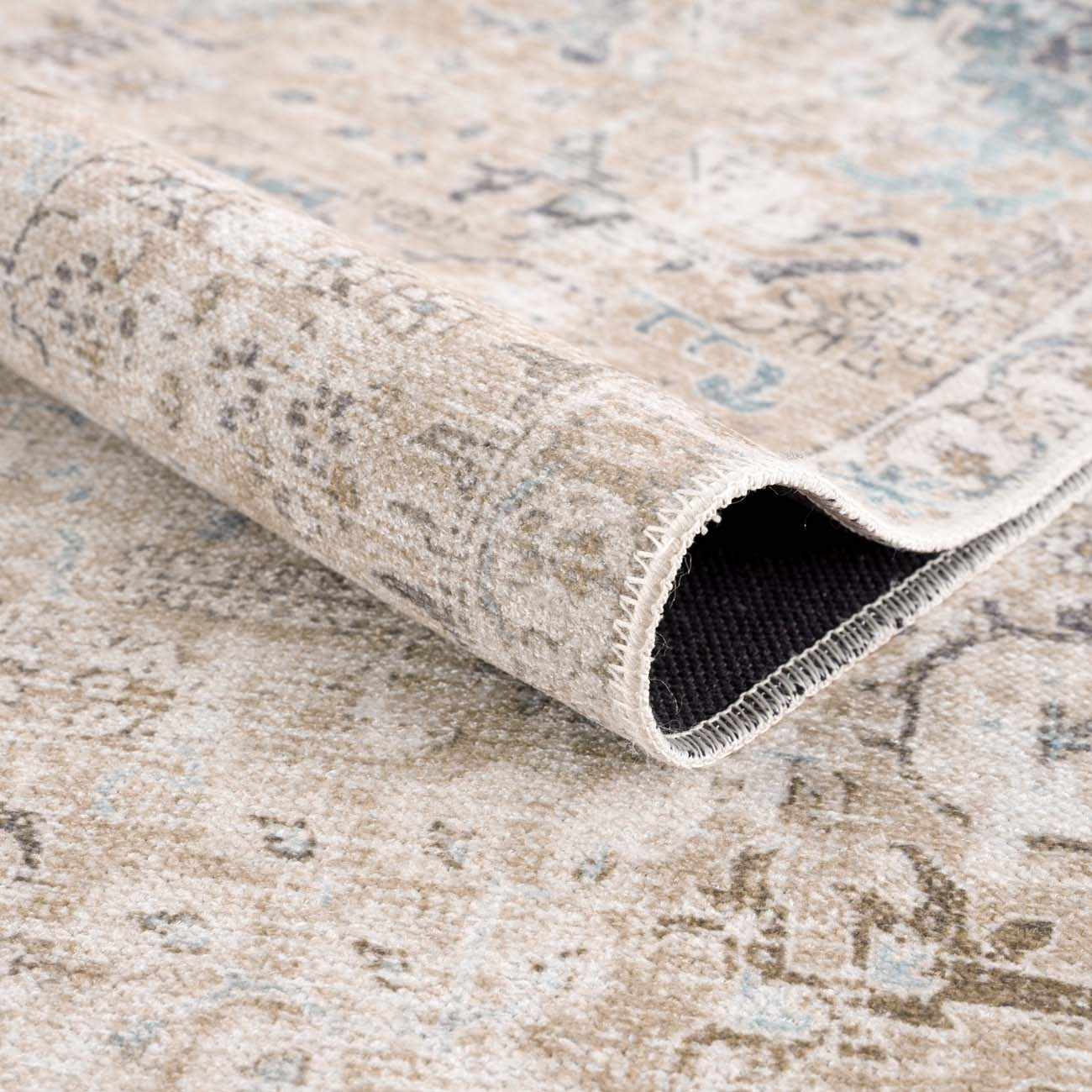 Beige Holi-4600 Washable Area Rug - Image 6