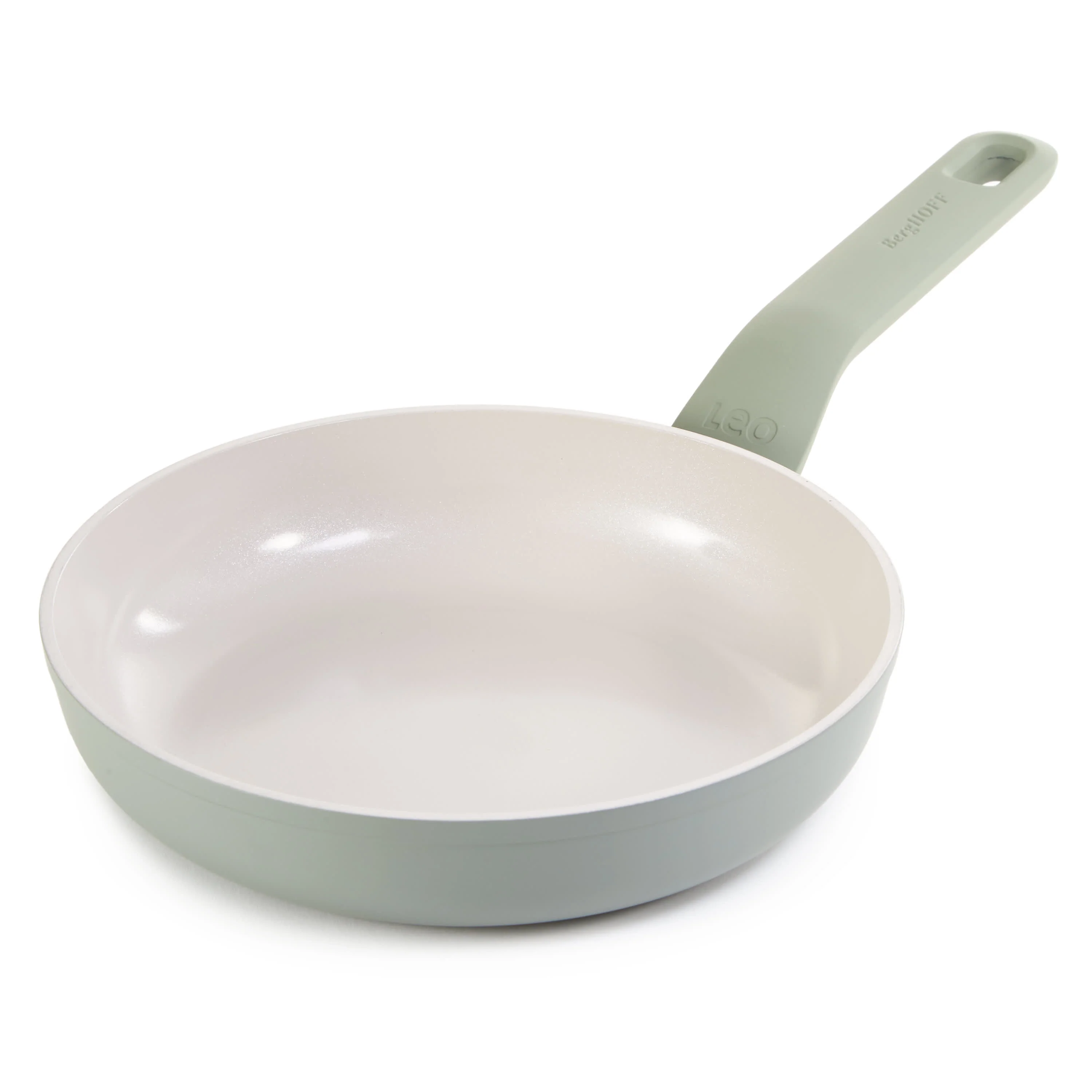 BergHOFF Balance Nonstick Ceramic Frying Pan 8", Recycled Aluminum, Sage
