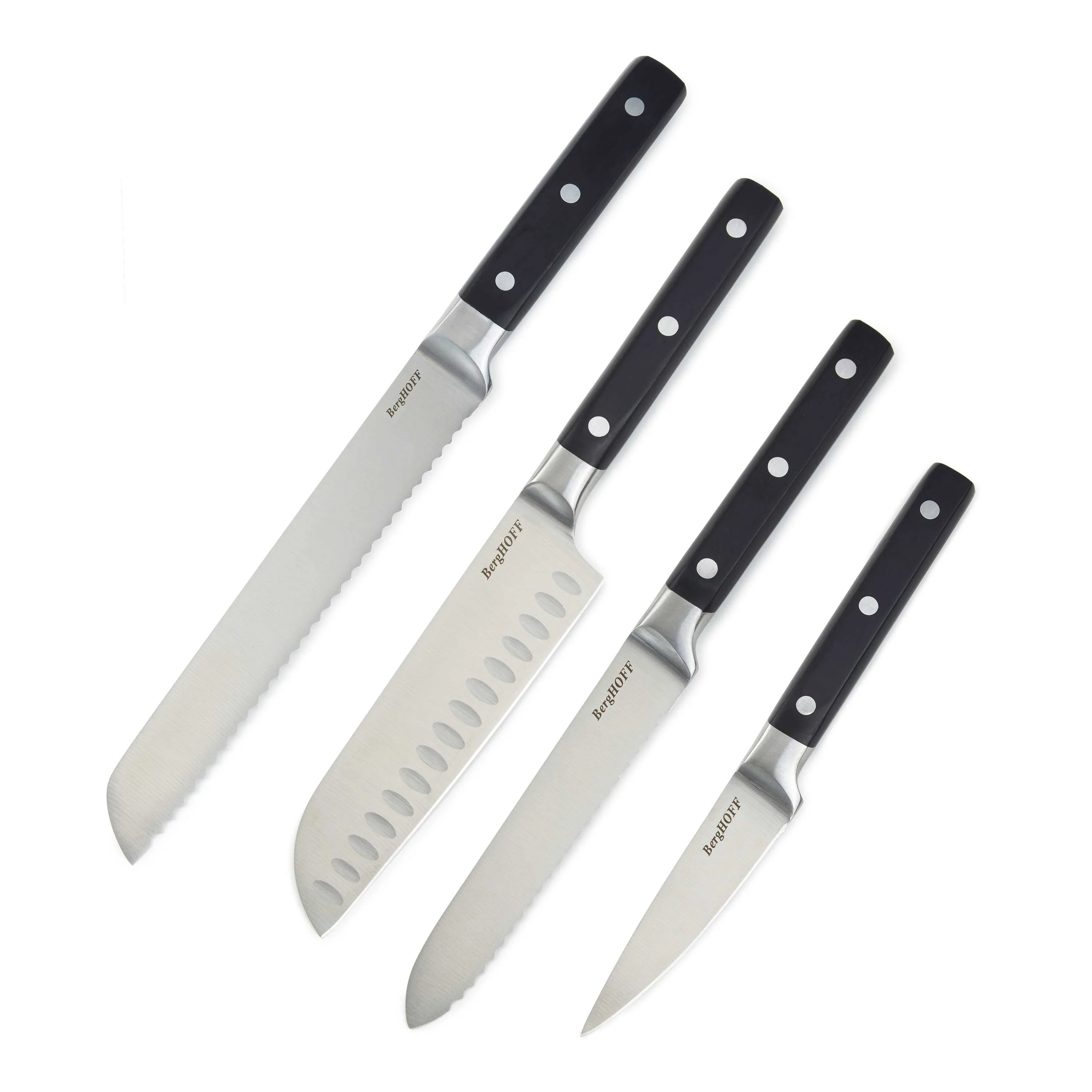 BergHOFF DiNA Gene 4pc Stainless Steel Knife Set
