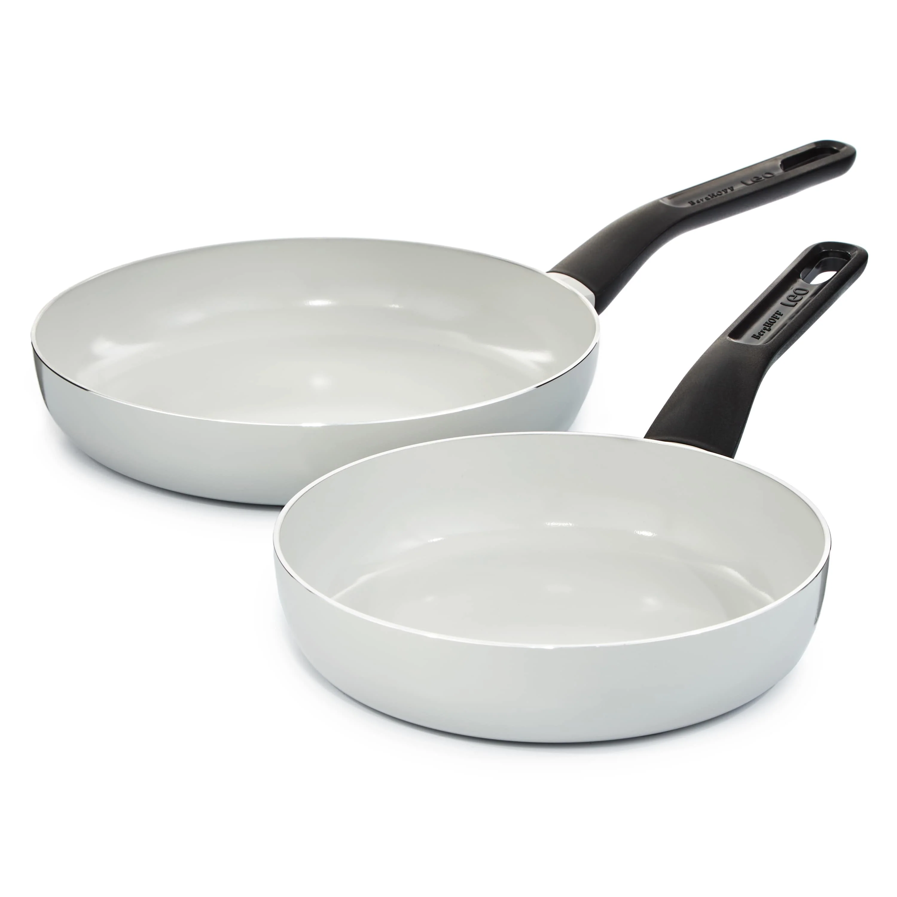 BergHOFF Leo Glints 2Pc Ceramic Nonstick Fry Pan Set, Spirit