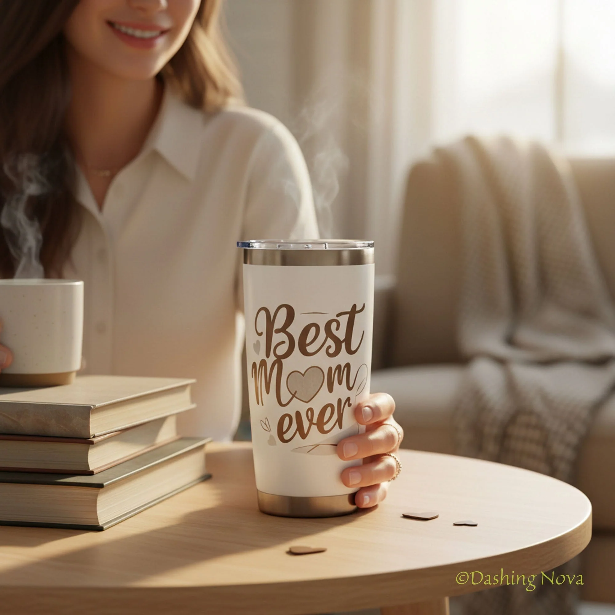 Best Mom Ever 20oz Tumbler Gift Set for Mother's Day & Birthday - Image 11