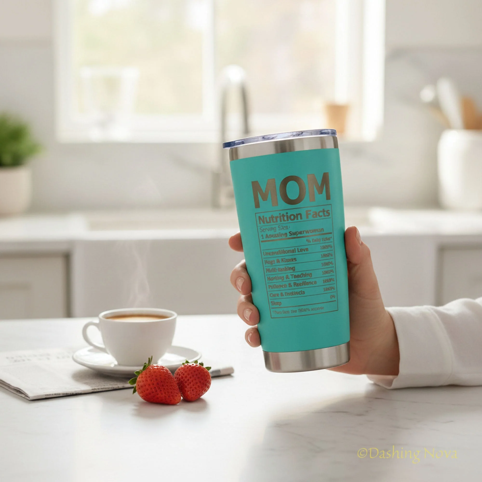 Best Mom Ever 20oz Tumbler Gift Set for Mother's Day & Birthday - Image 25