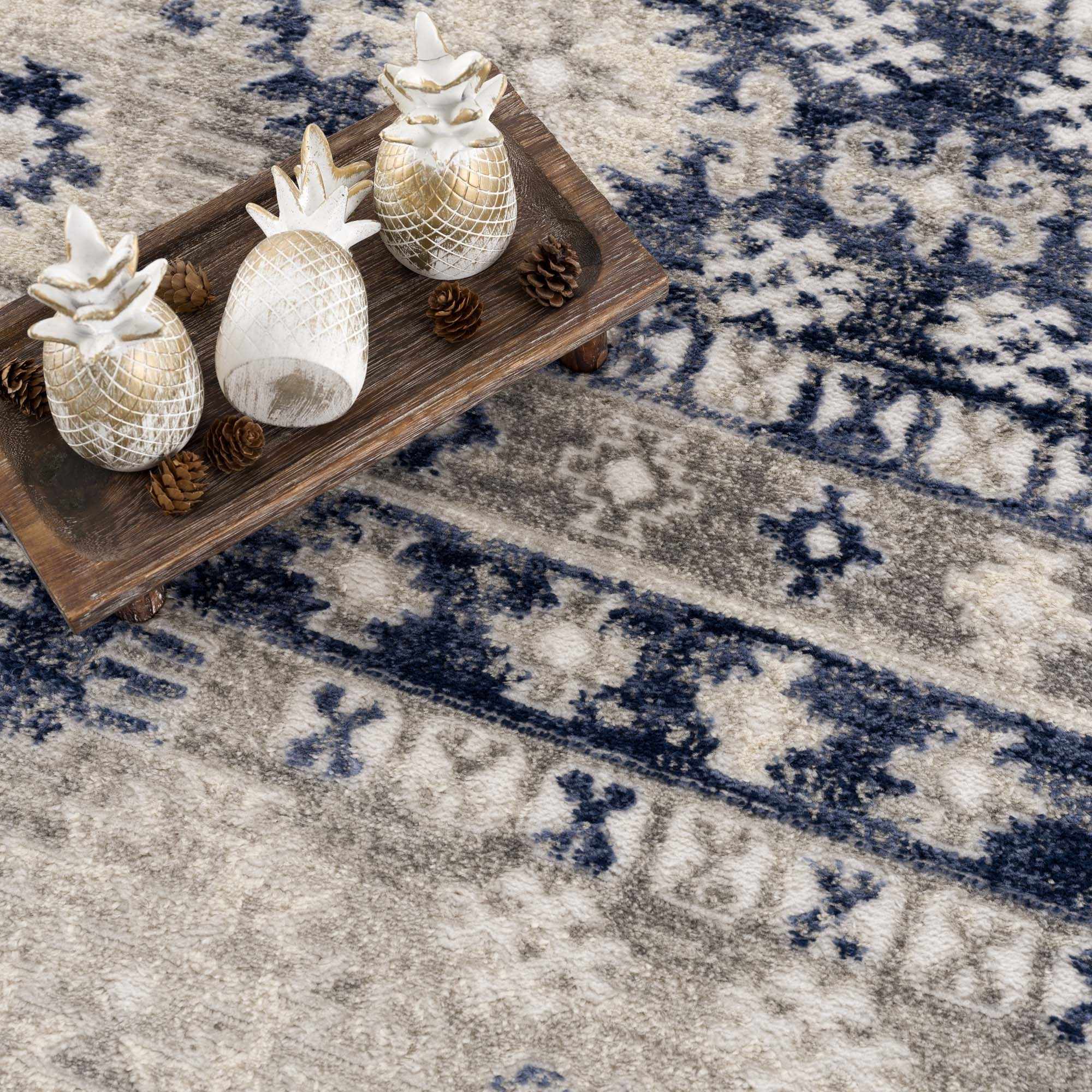 Bindi Navy Area Rug - Image 13