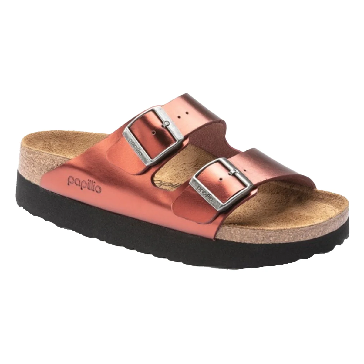 Birkenstock Women's Papillio Arizona Platform Natural Leather Sandals - Image 13